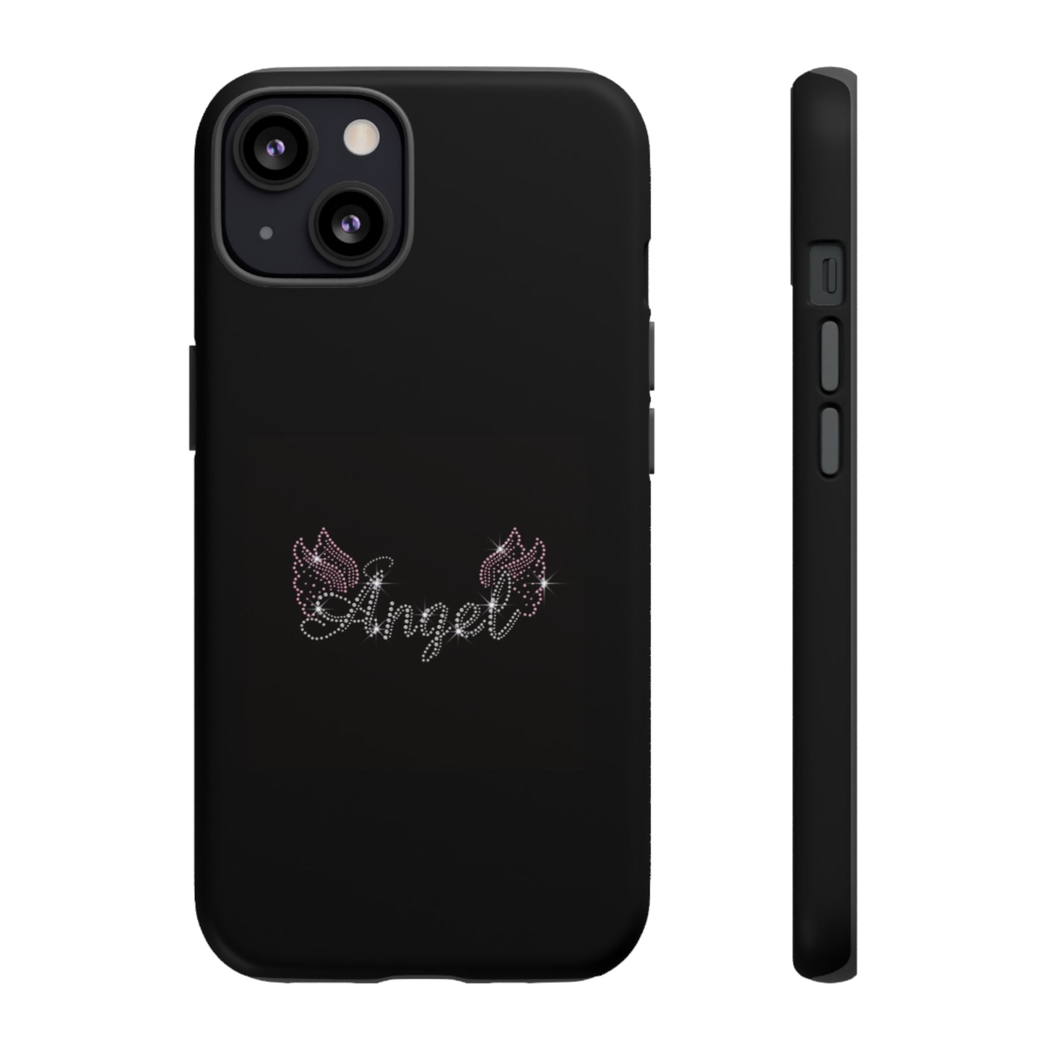 Glitter Angel Phone Case