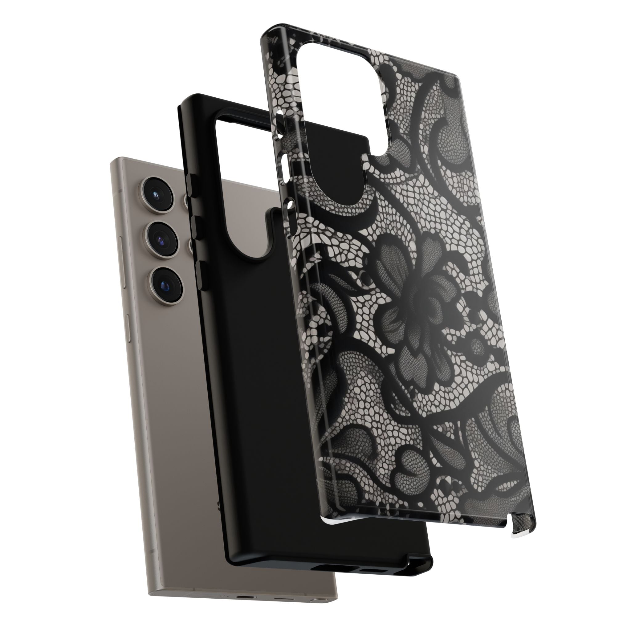 Black Lace Phone Case