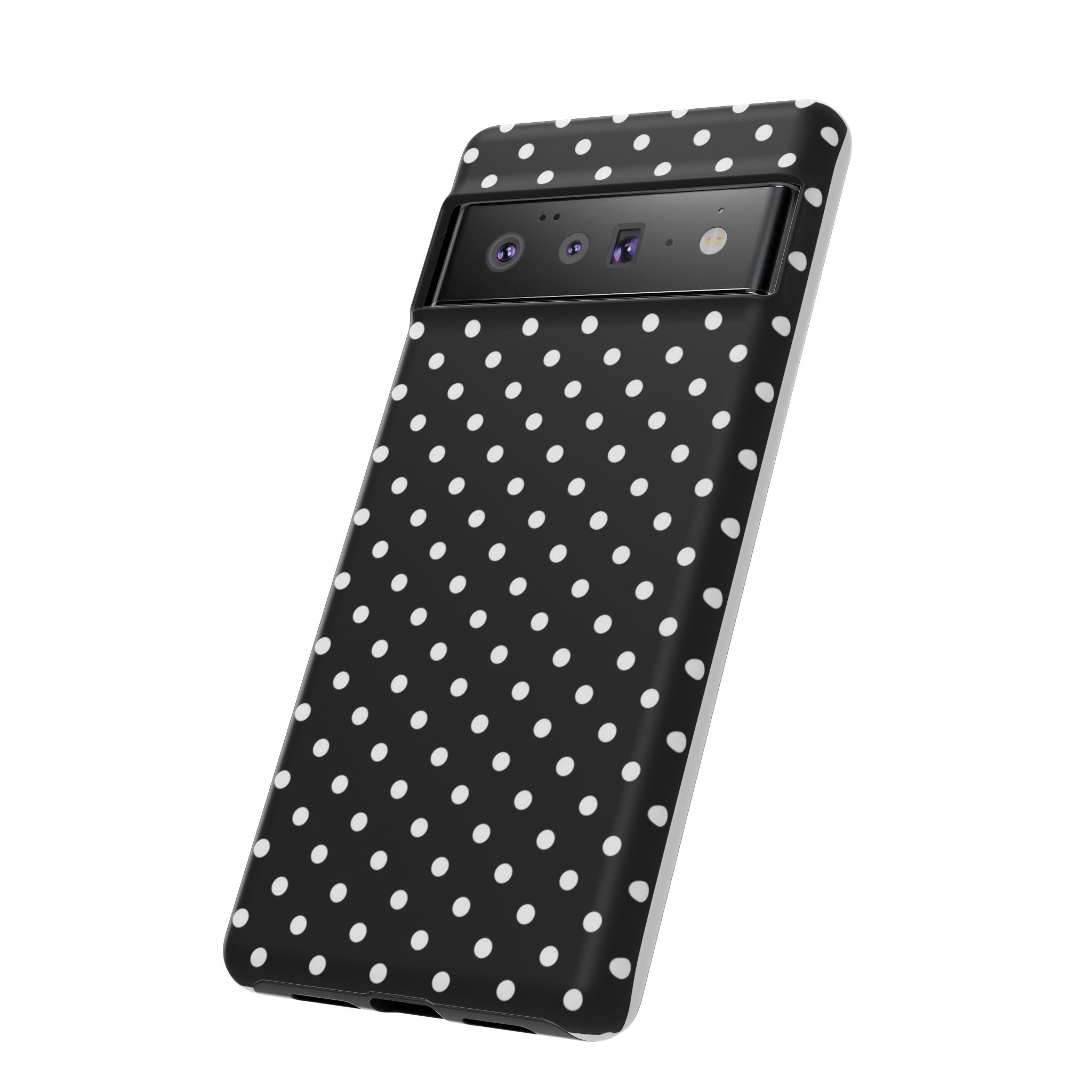 Black Polka Dot Phone Case