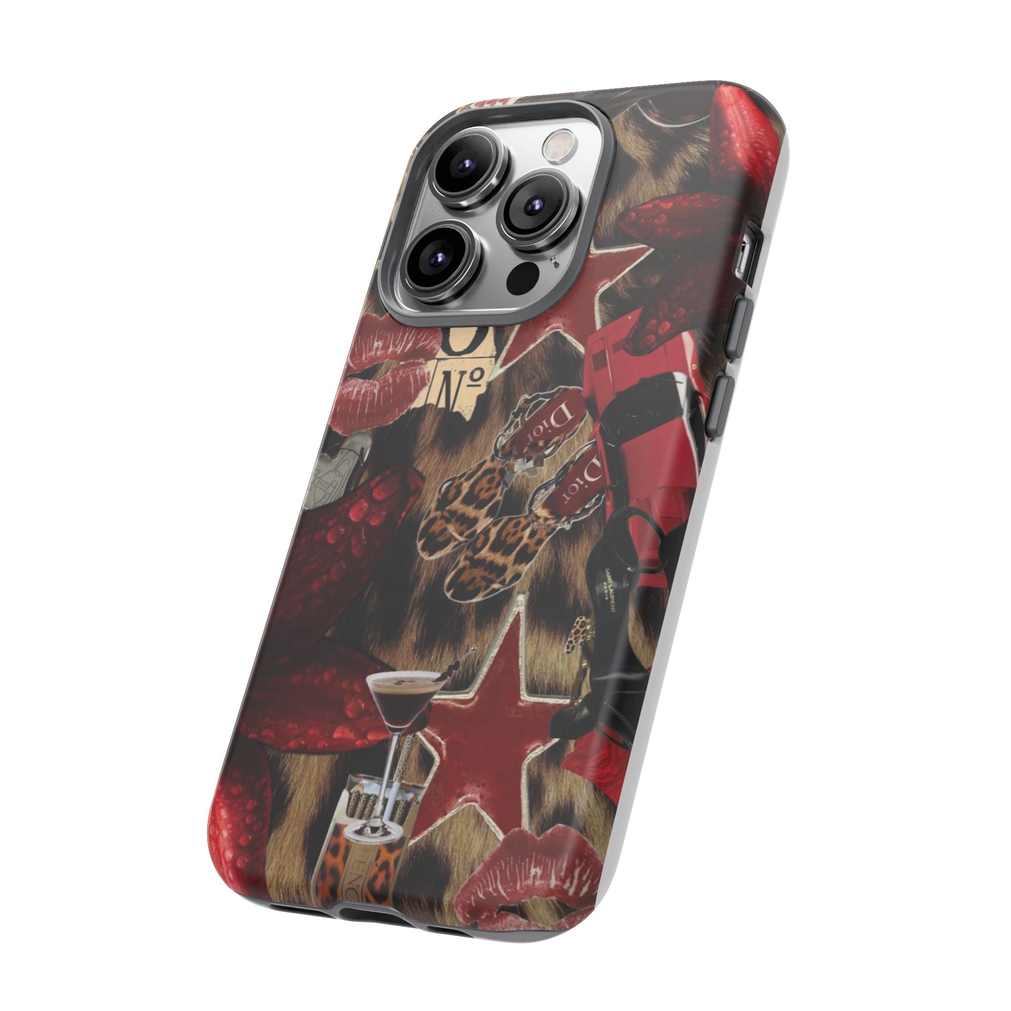 Cheetah Red Phone Case