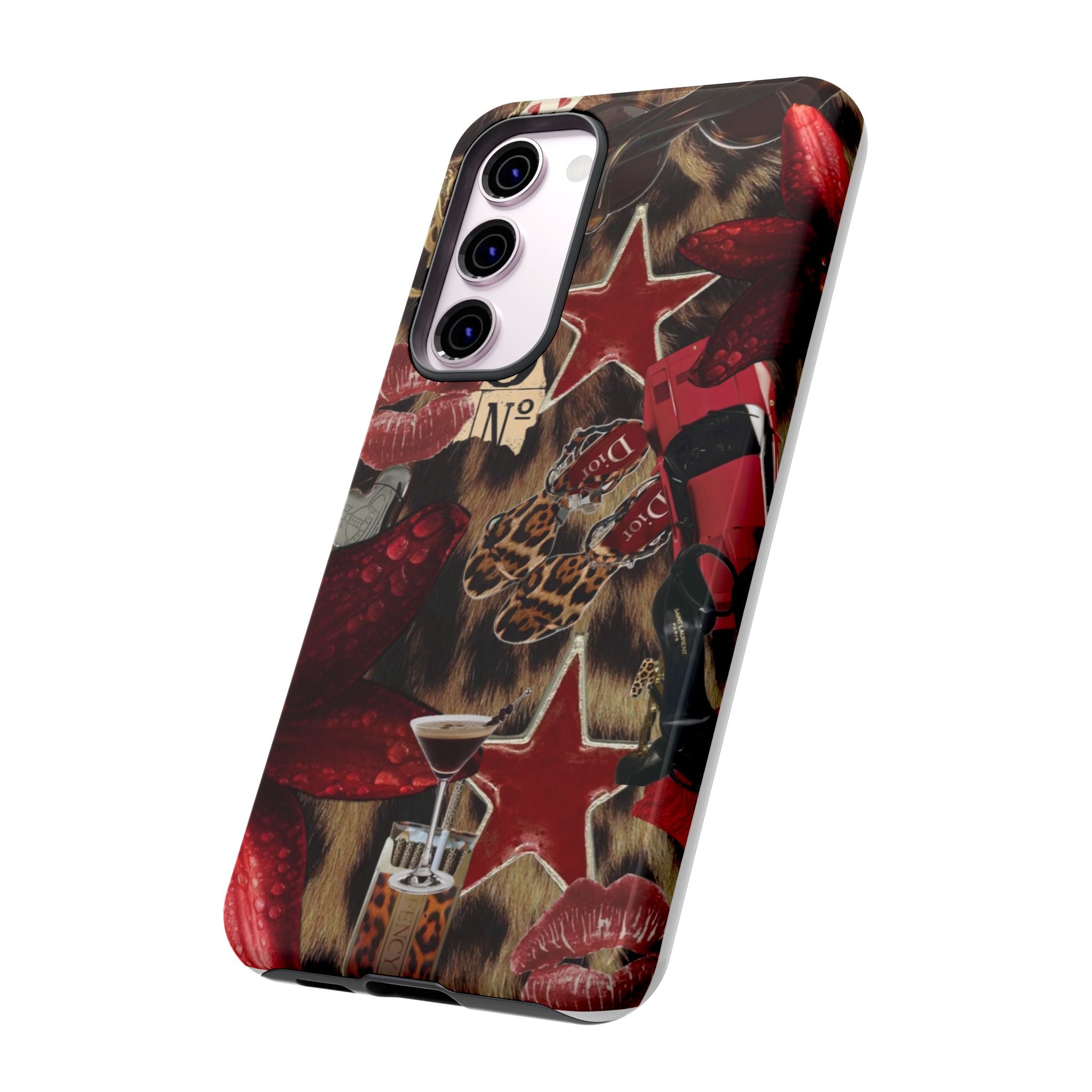 Cheetah Red Phone Case