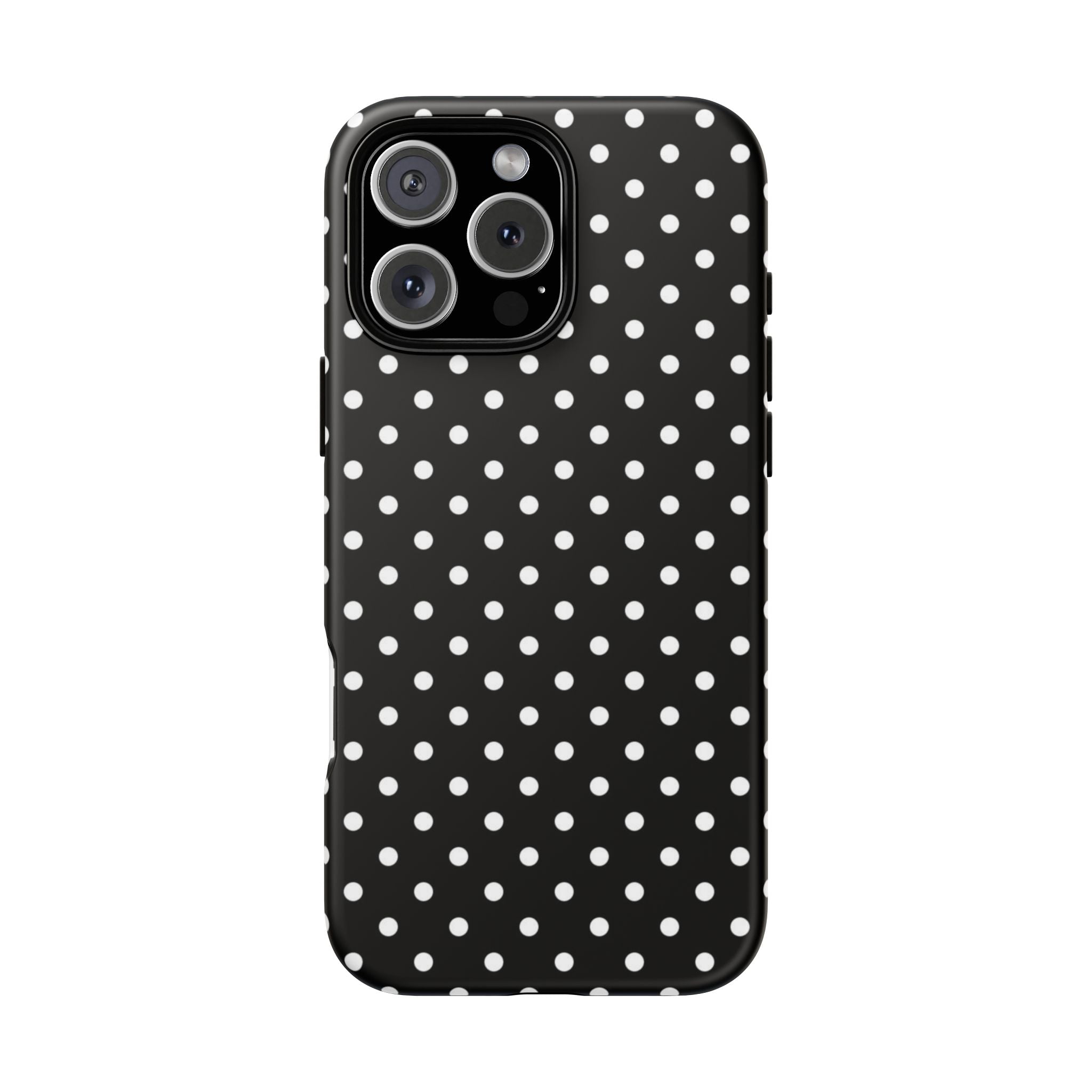 Black Polka Dot Phone Case