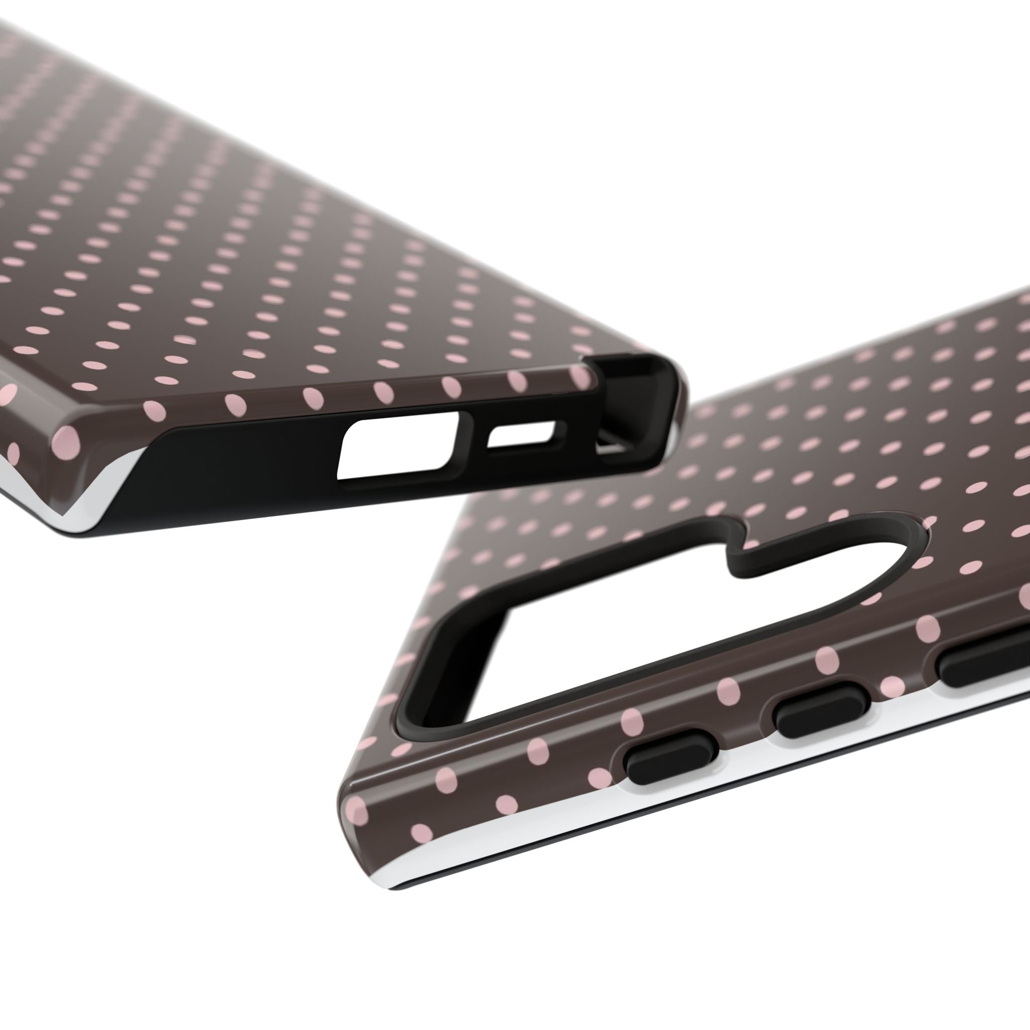 Brown Polka Phone Case