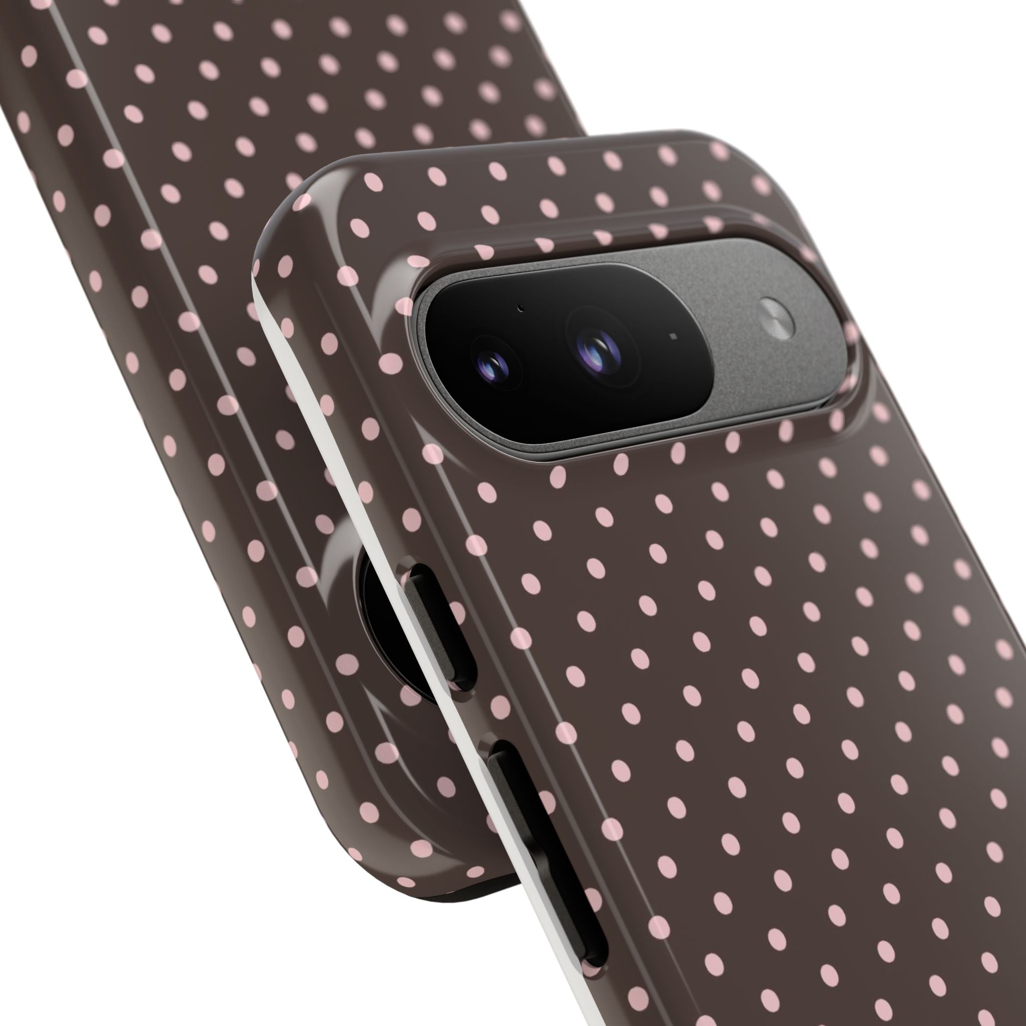 Brown Polka Phone Case