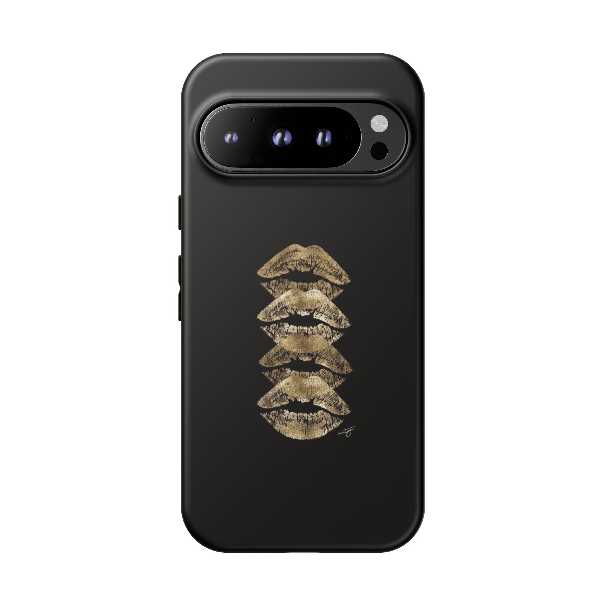 Golden Lipstick Phone Case