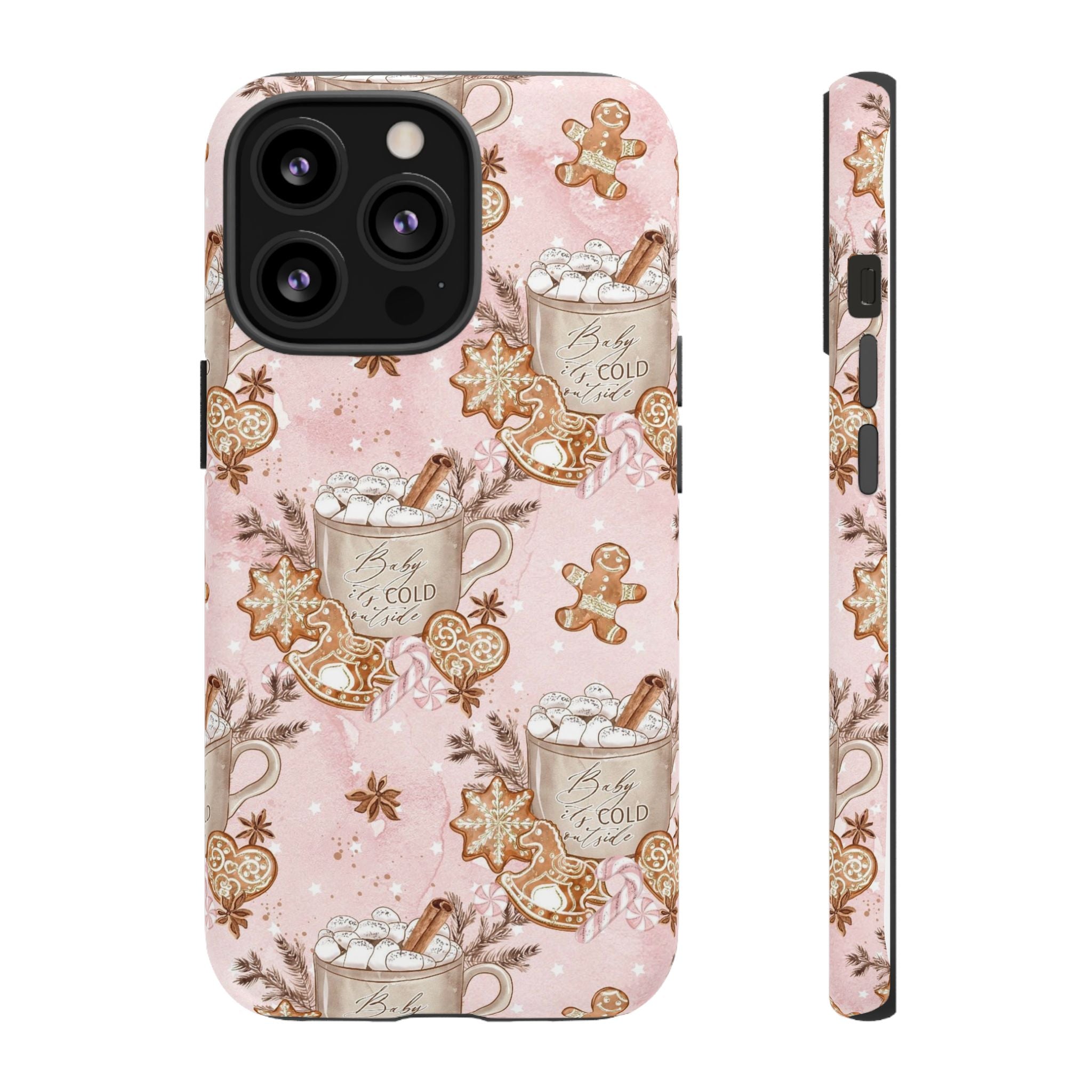 Pink Christmas Phone Case