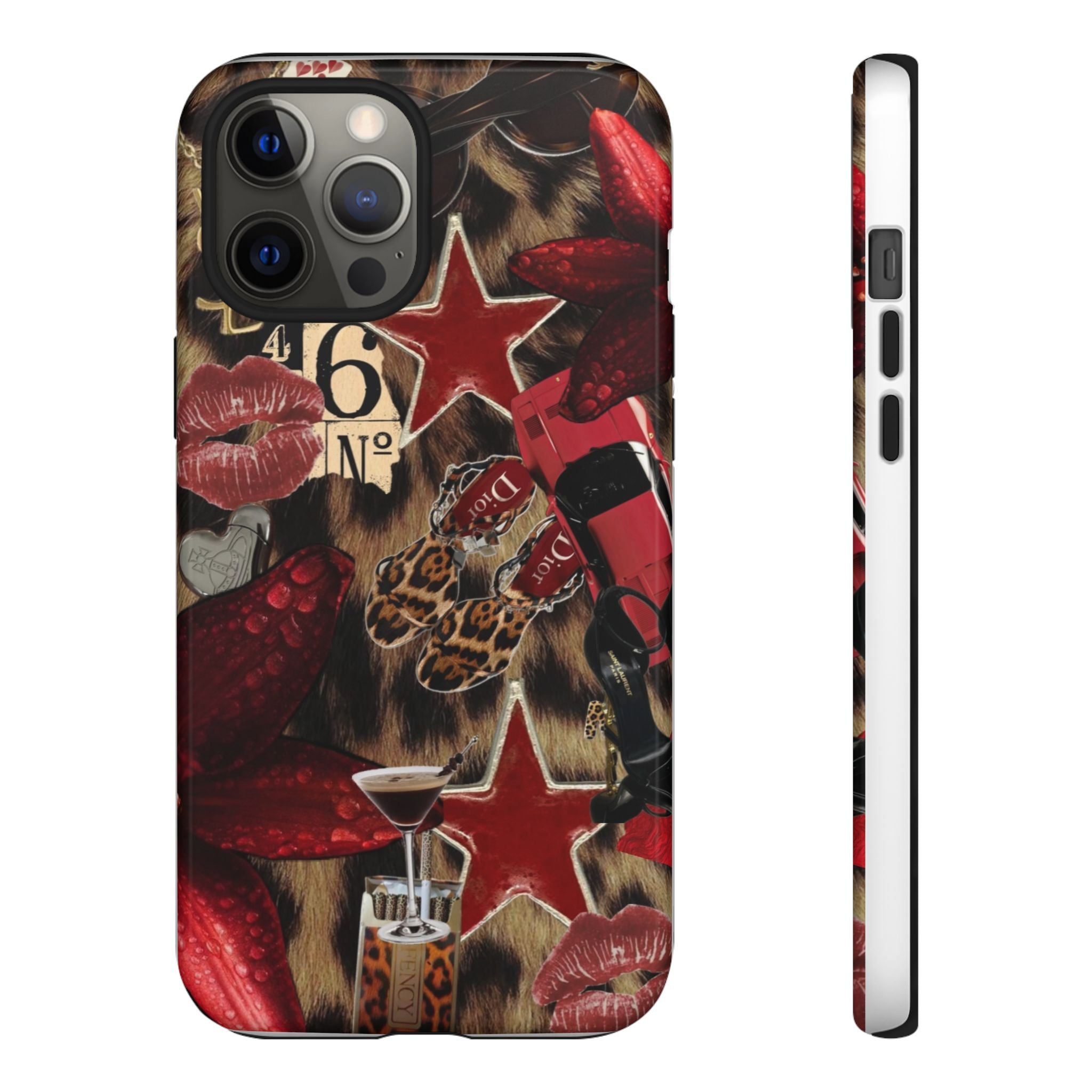Cheetah Red Phone Case