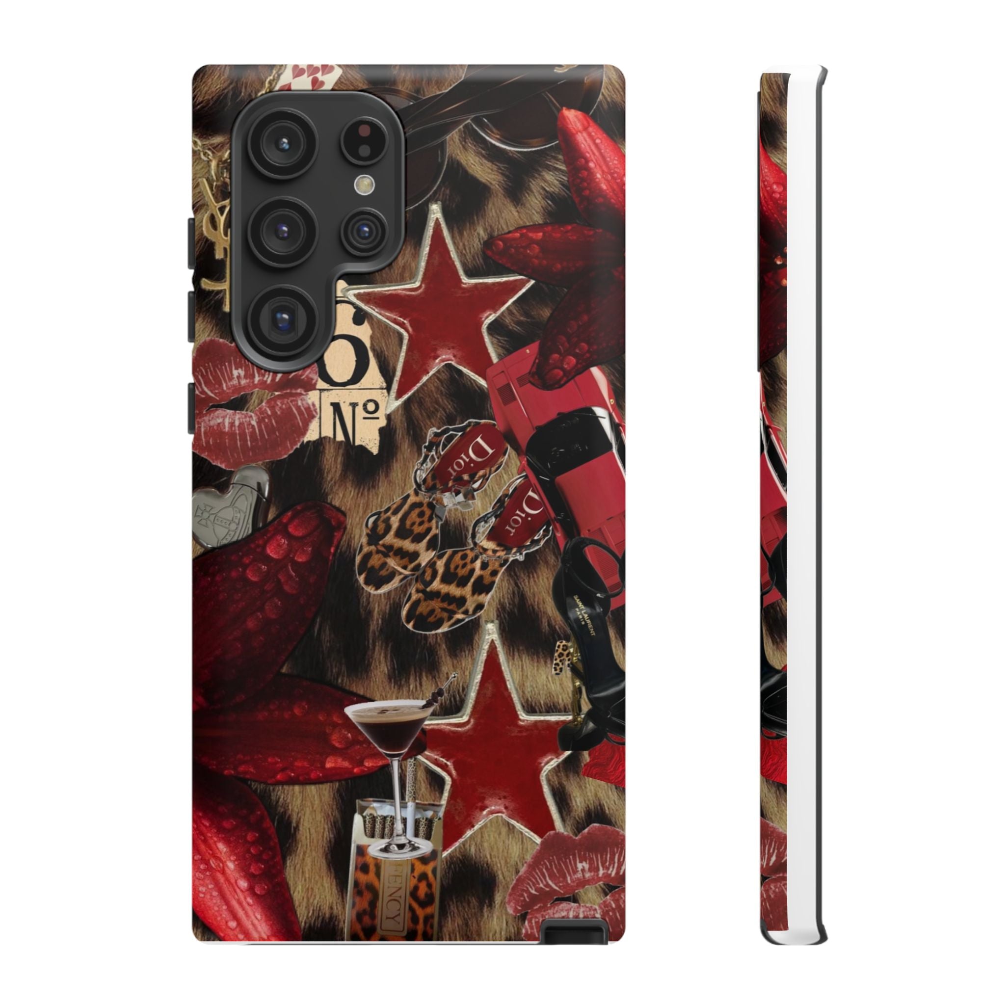 Cheetah Red Phone Case