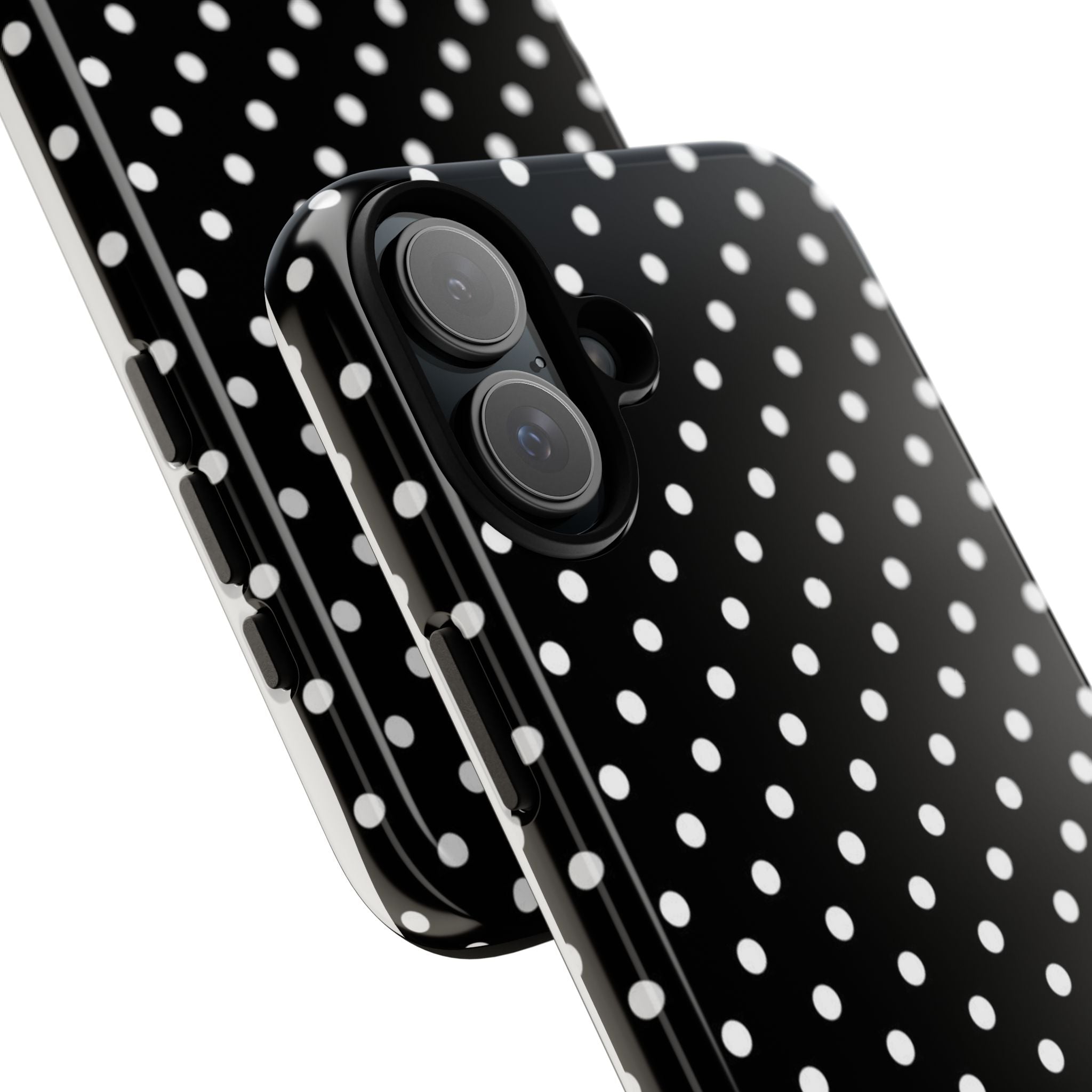 Black Polka Dot Phone Case