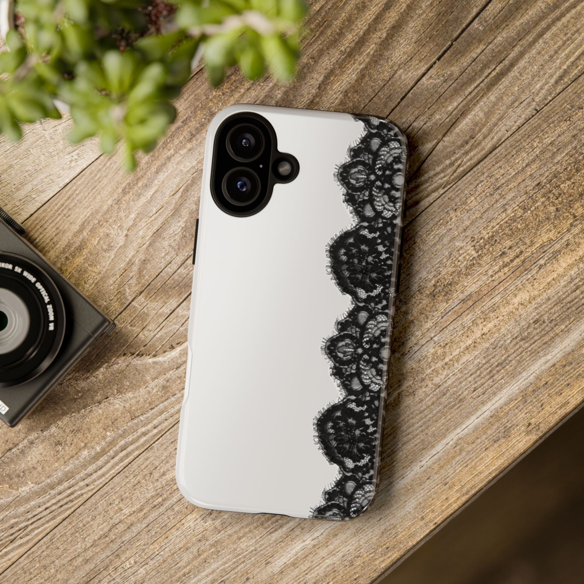 Black Lace Phone Case