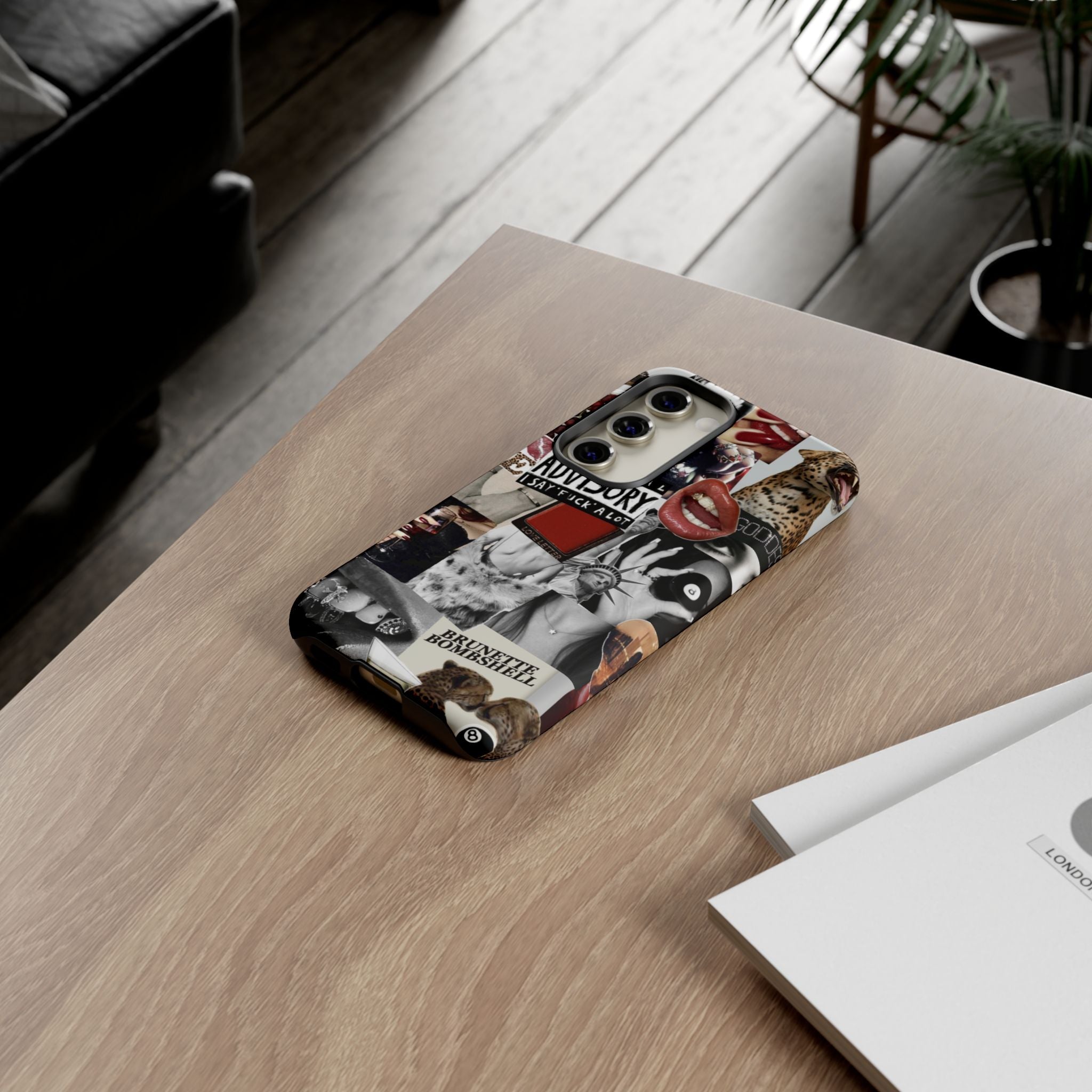 Brunette Bombshell Phone Case