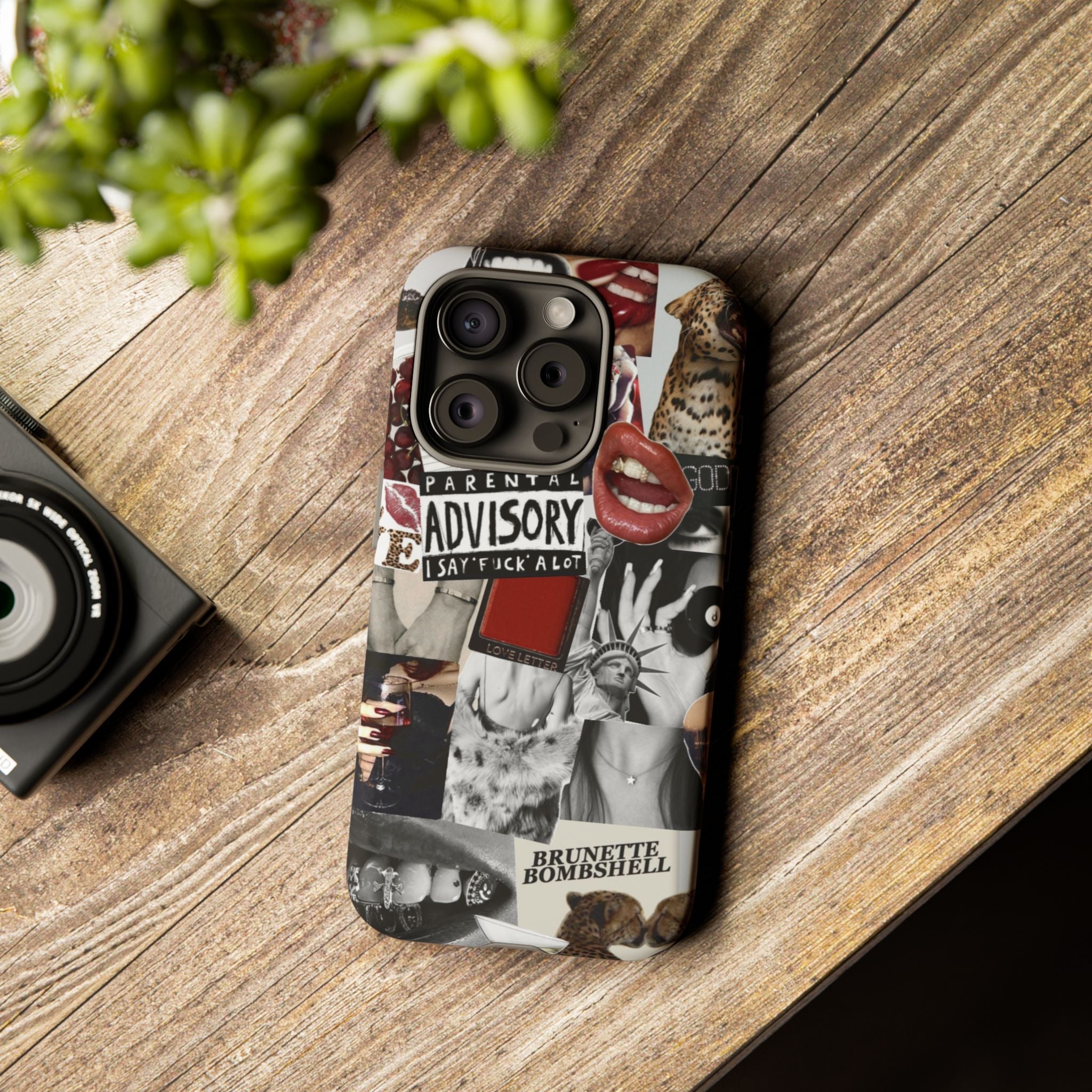 Brunette Bombshell Phone Case