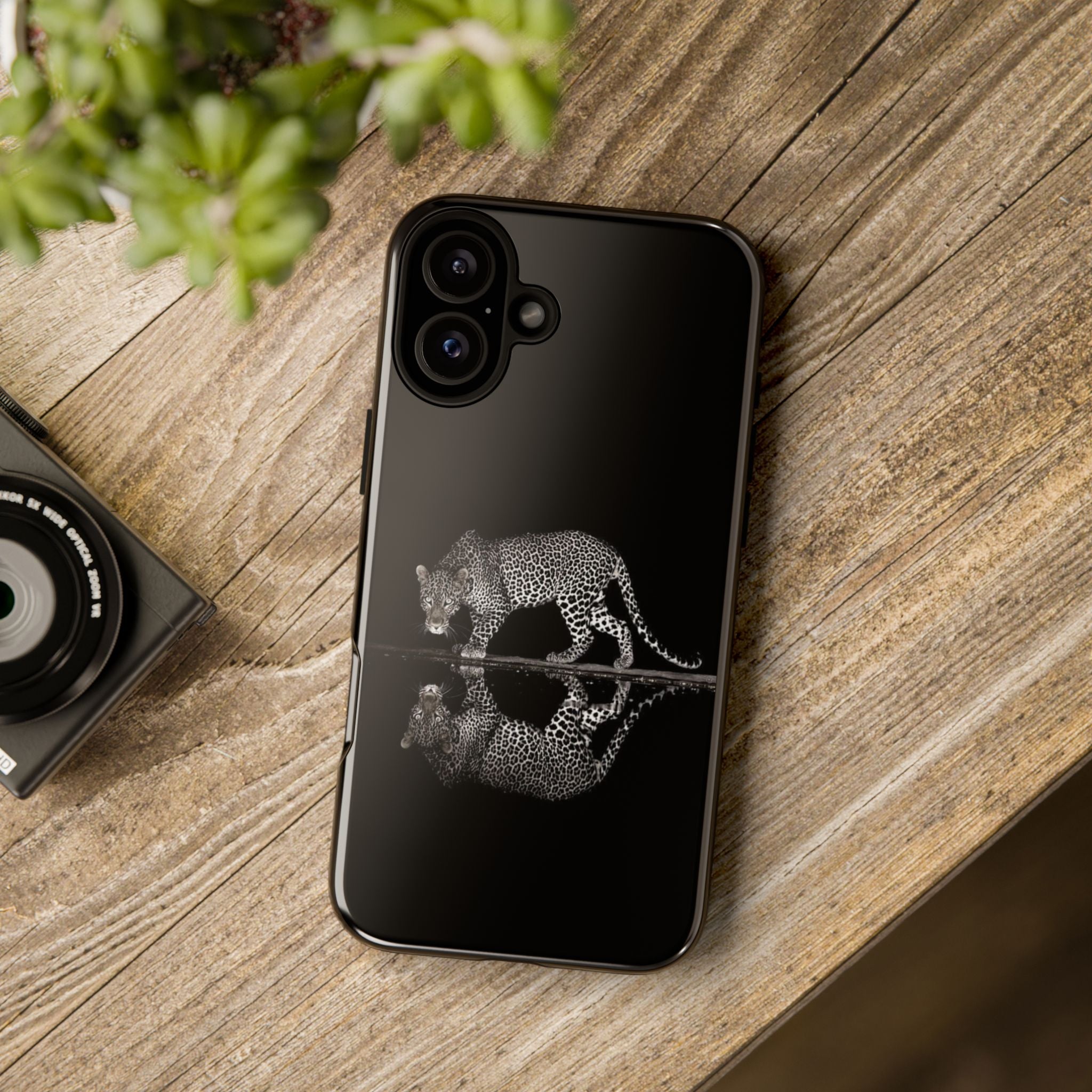 Cheetah Reflection Phone Case