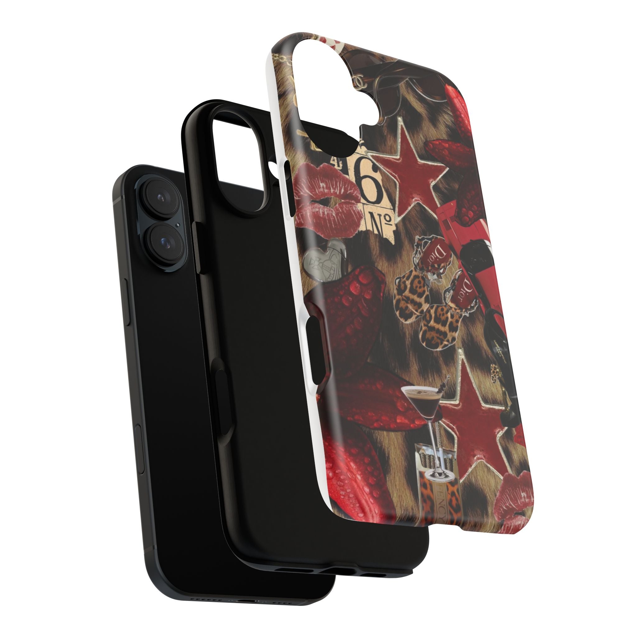 Cheetah Red Phone Case