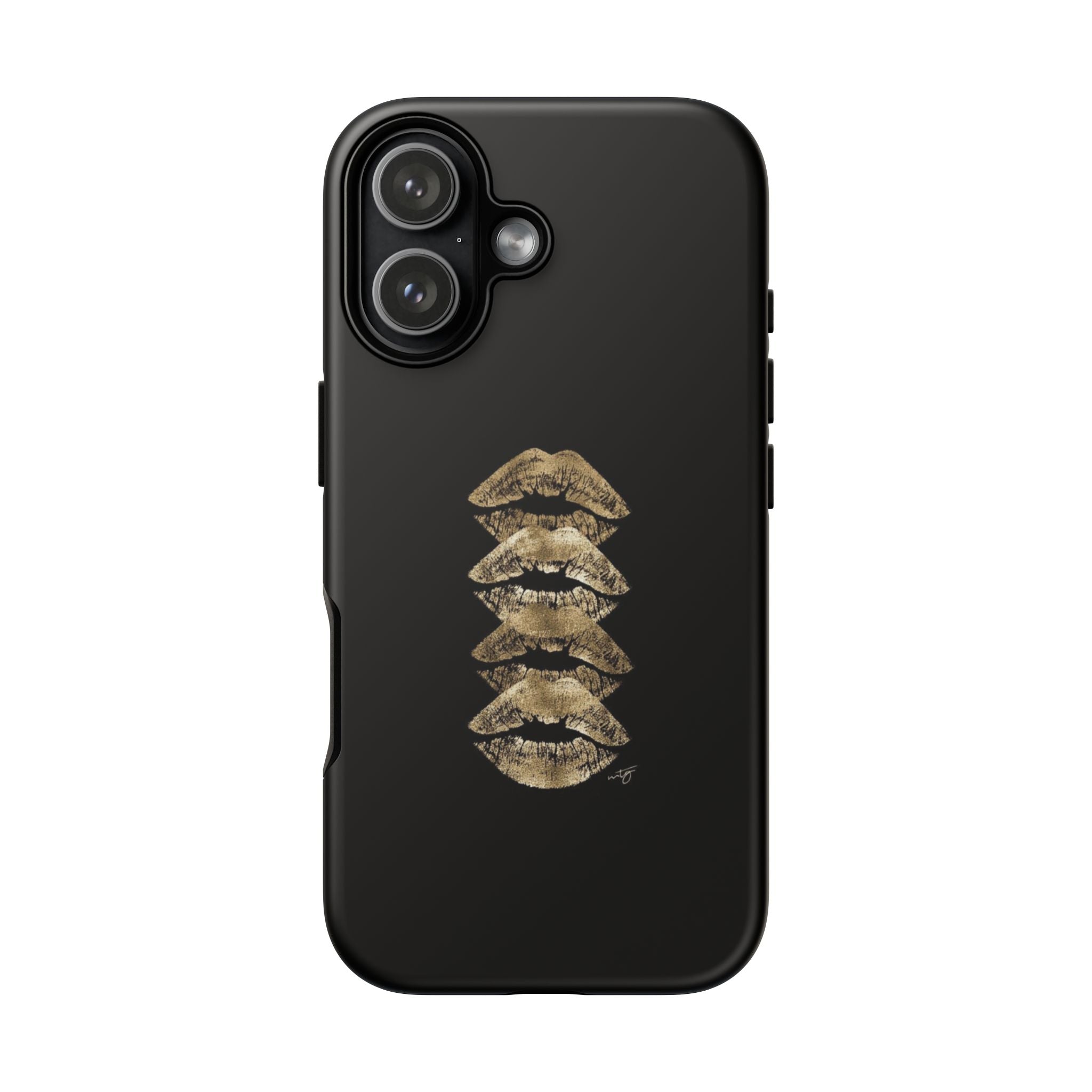 Golden Lipstick Phone Case