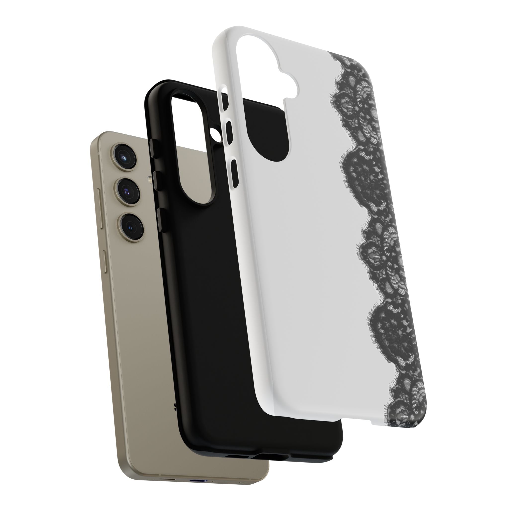 Black Lace Phone Case