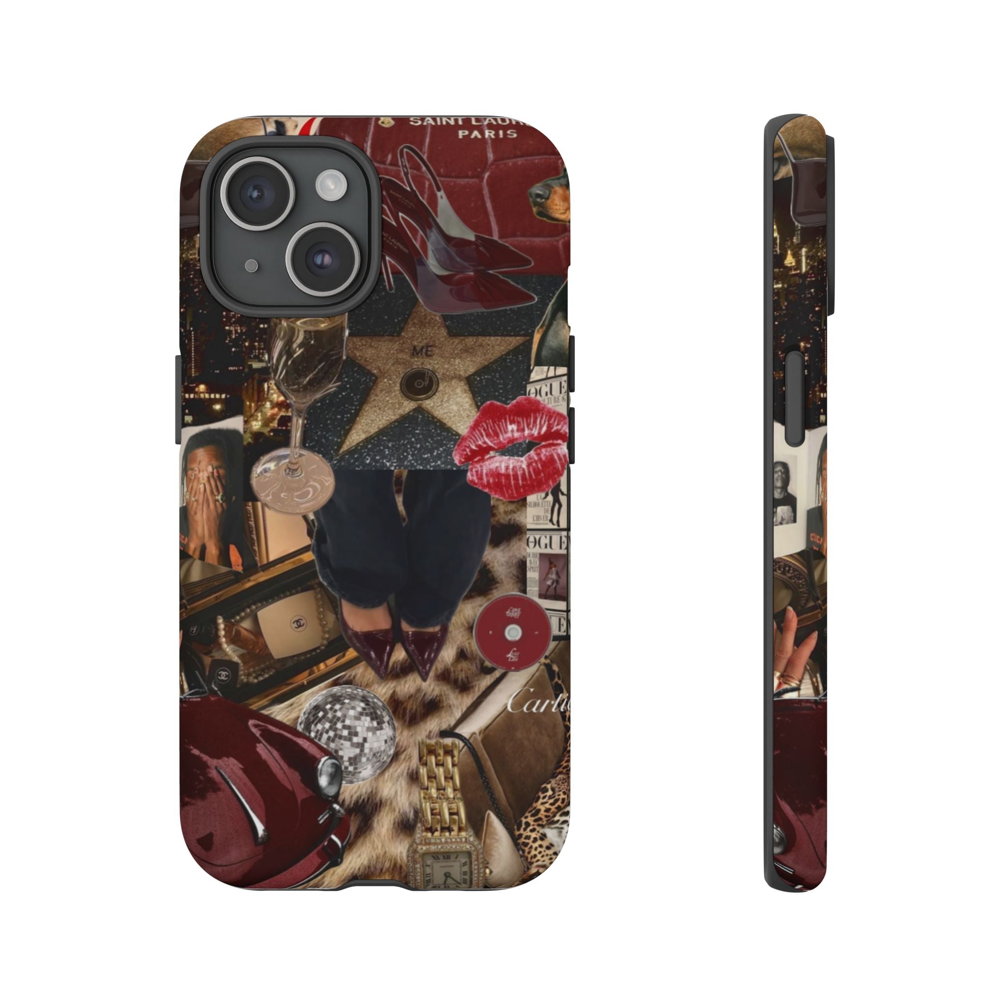 Cherry Red Aesthetic Phone Case