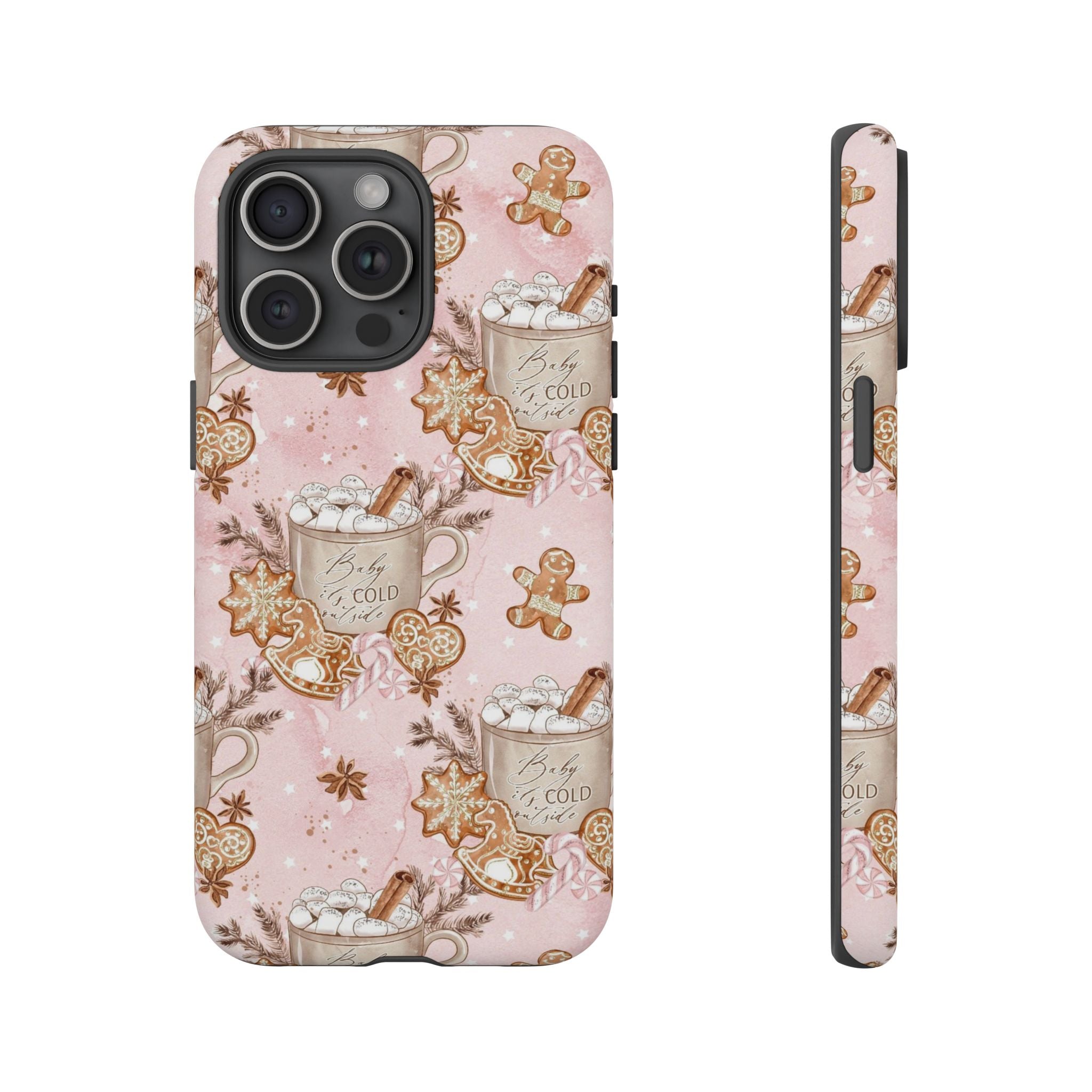 Pink Christmas Phone Case