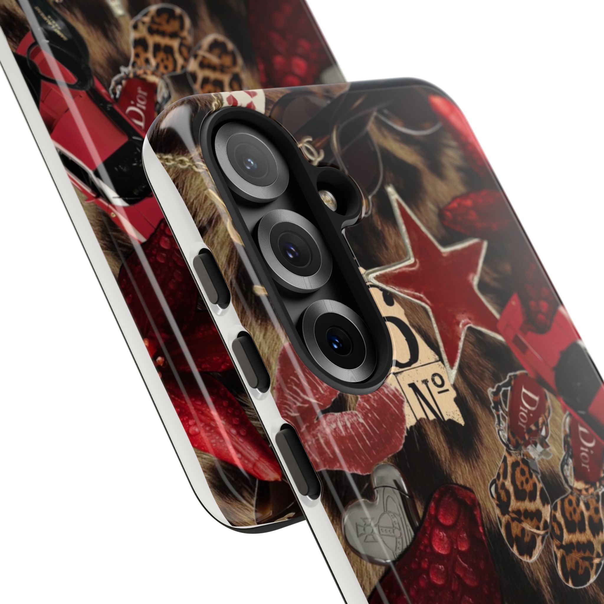 Cheetah Red Phone Case