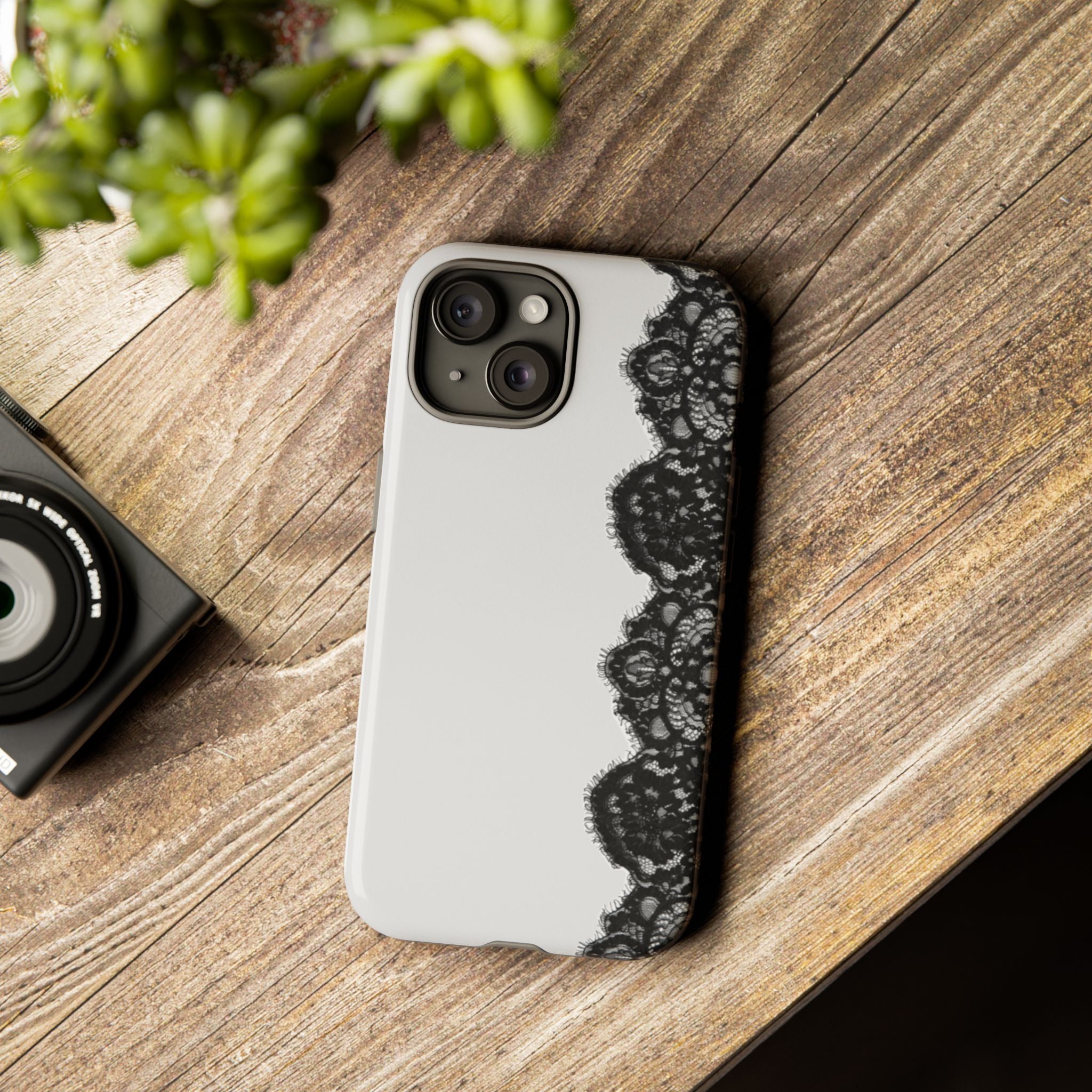 Black Lace Phone Case
