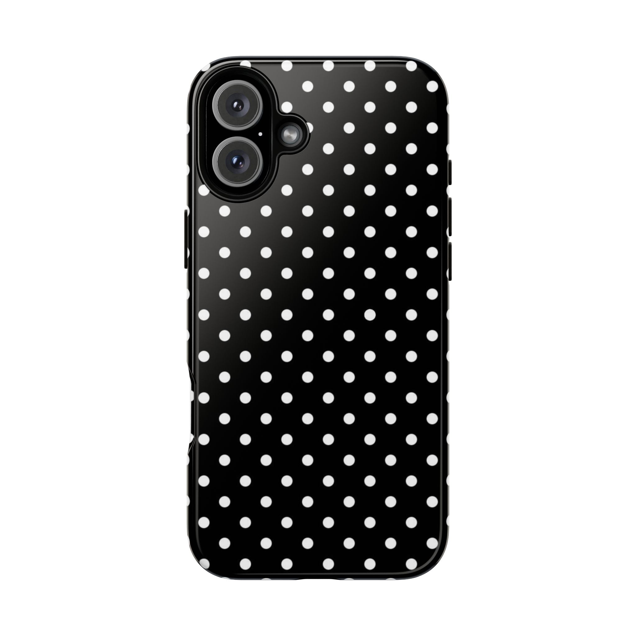 Black Polka Dot Phone Case