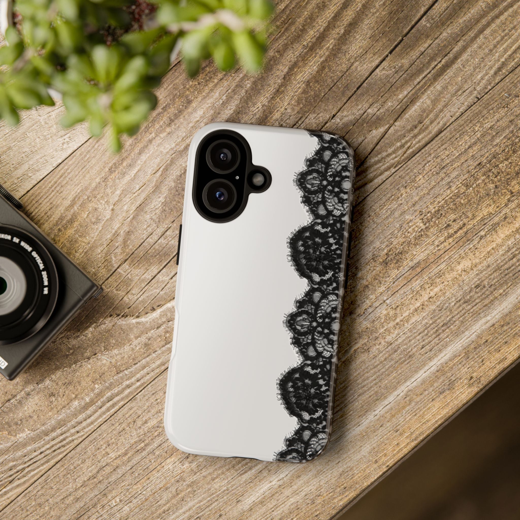 Black Lace Phone Case