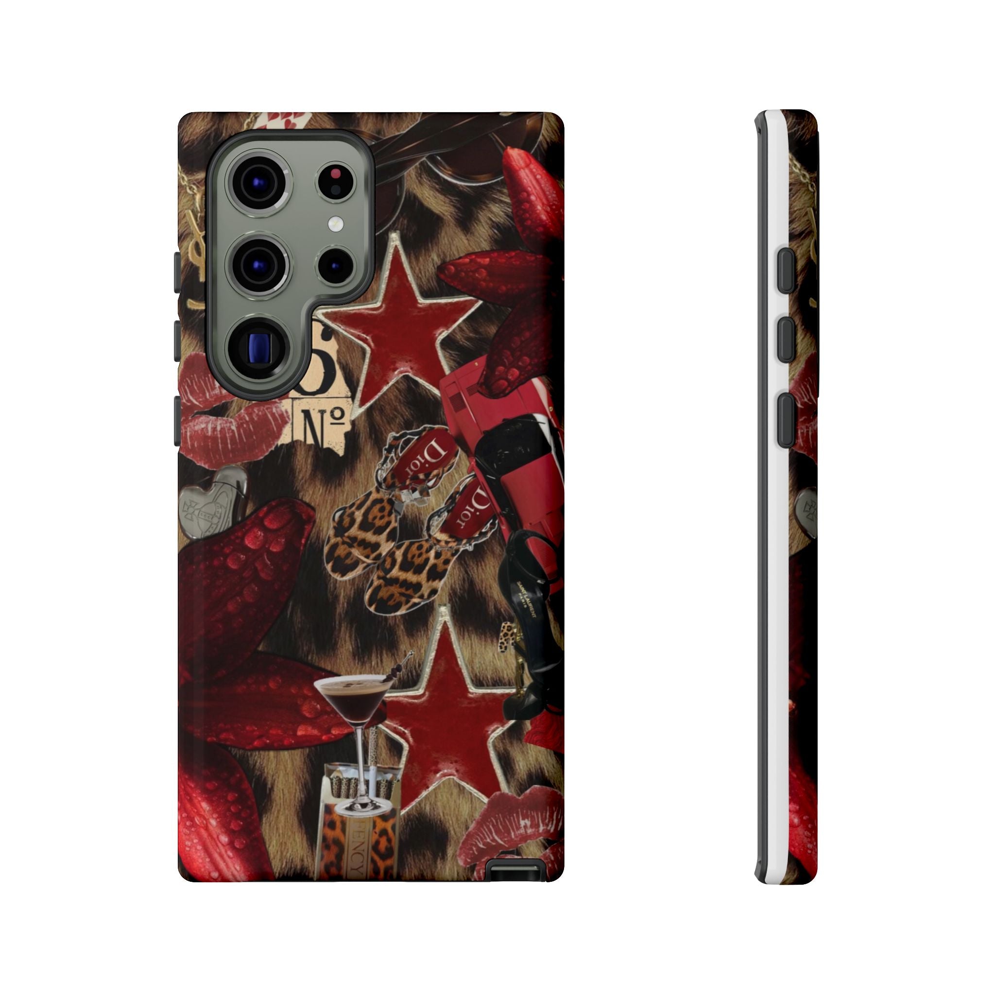 Cheetah Red Phone Case