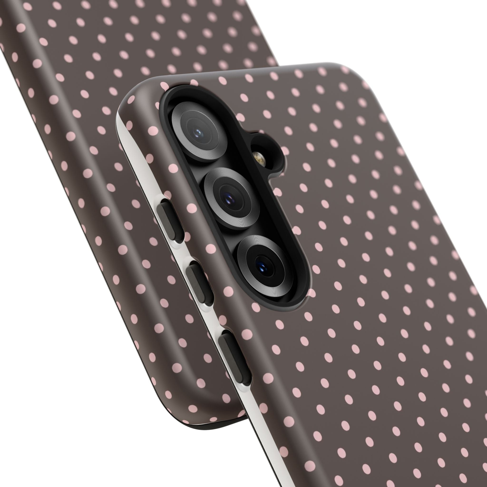 Brown Polka Phone Case
