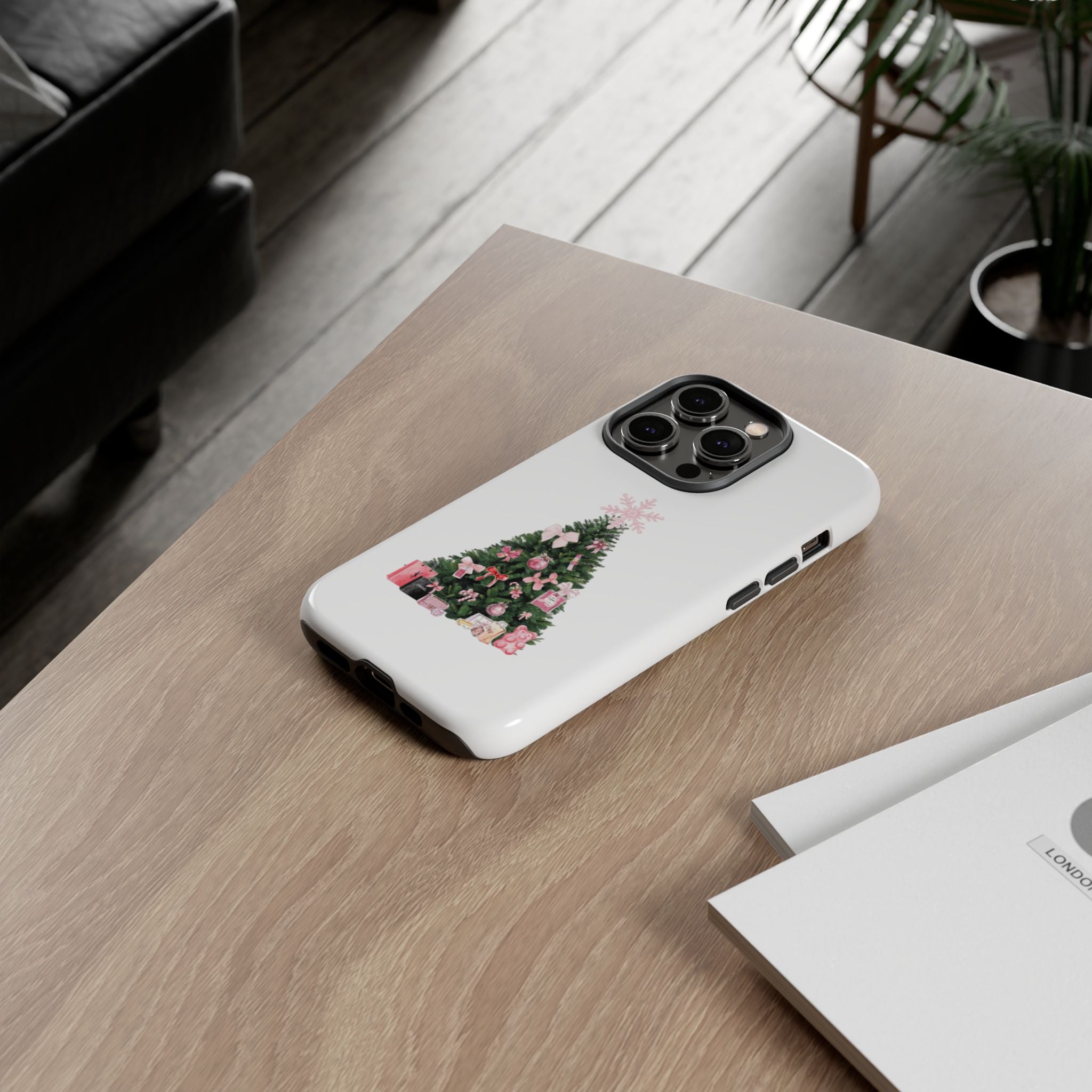 Lux Christmas Tree Phone Case