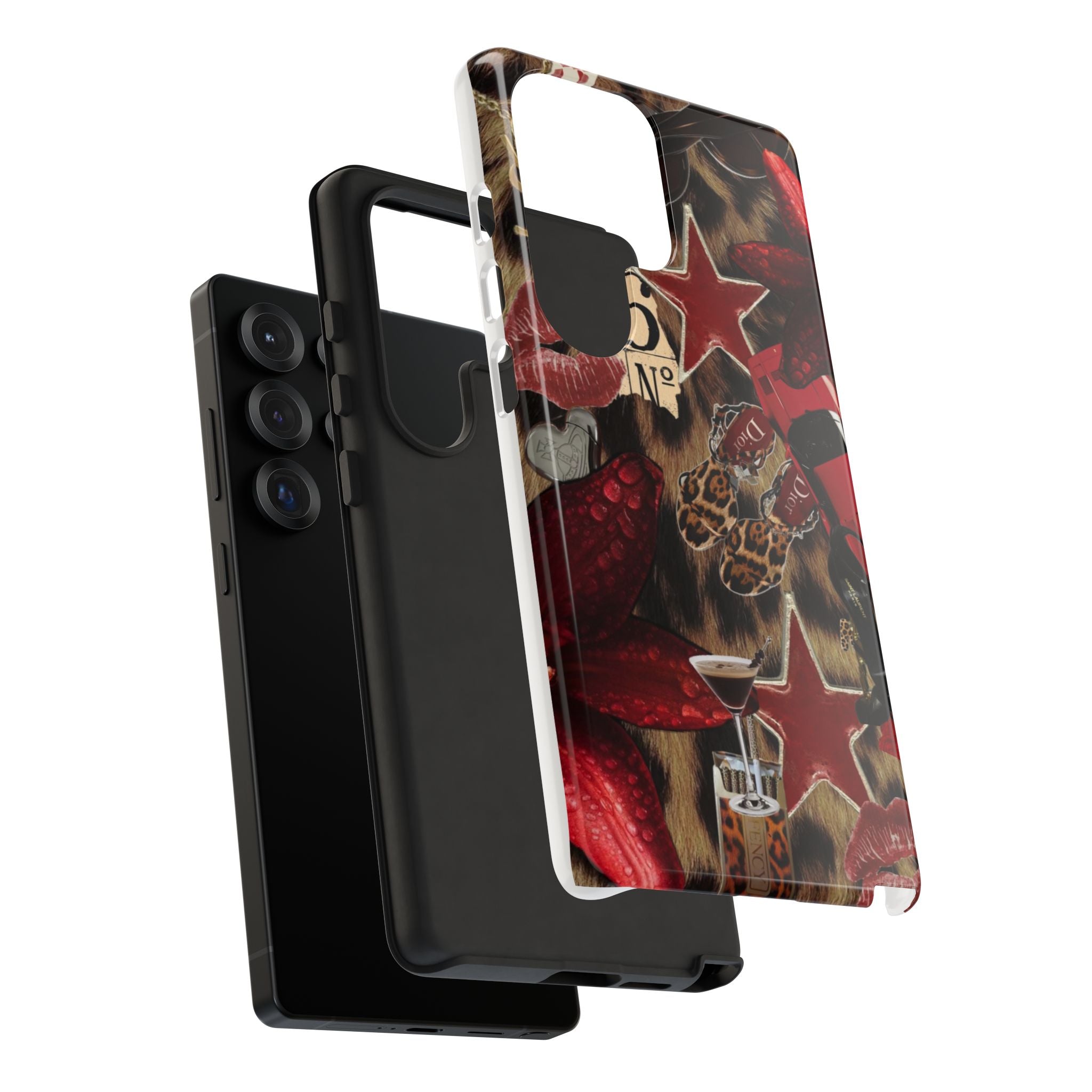 Cheetah Red Phone Case