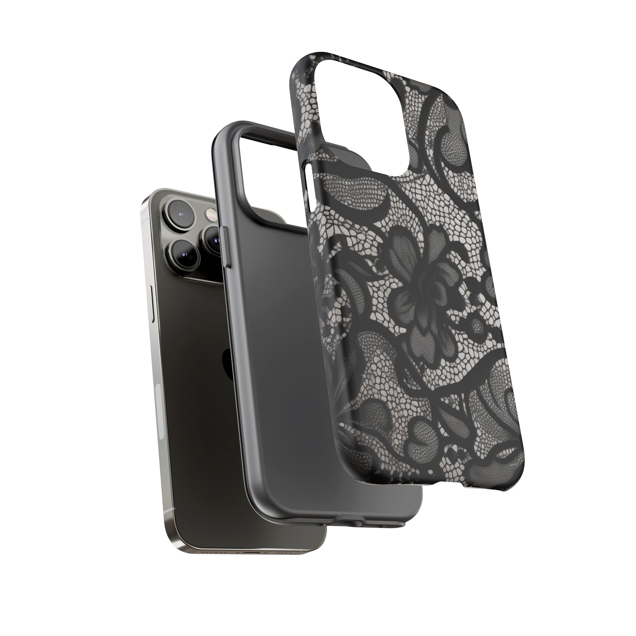 Black Lace Phone Case