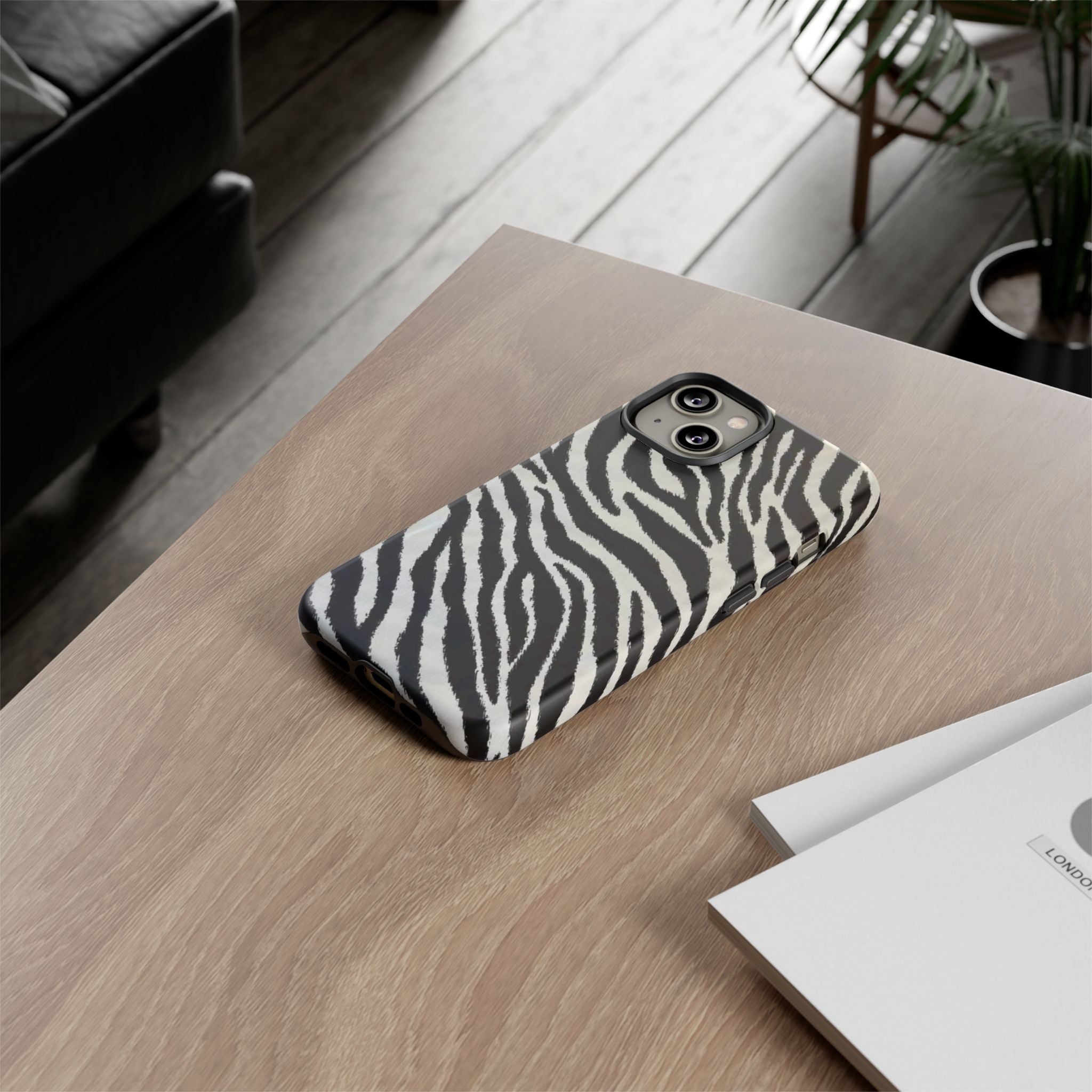 Zebra Print Phone Case
