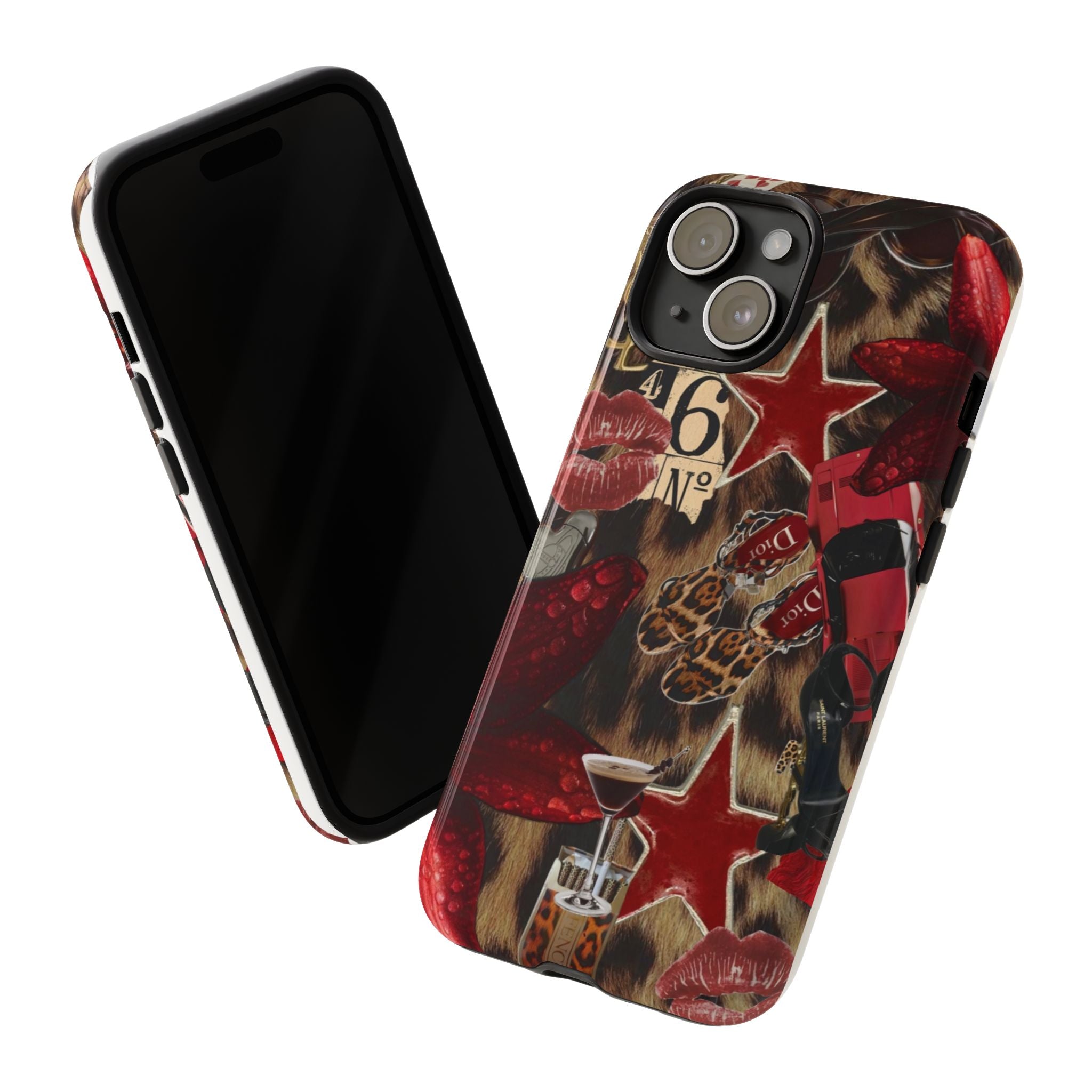Cheetah Red Phone Case