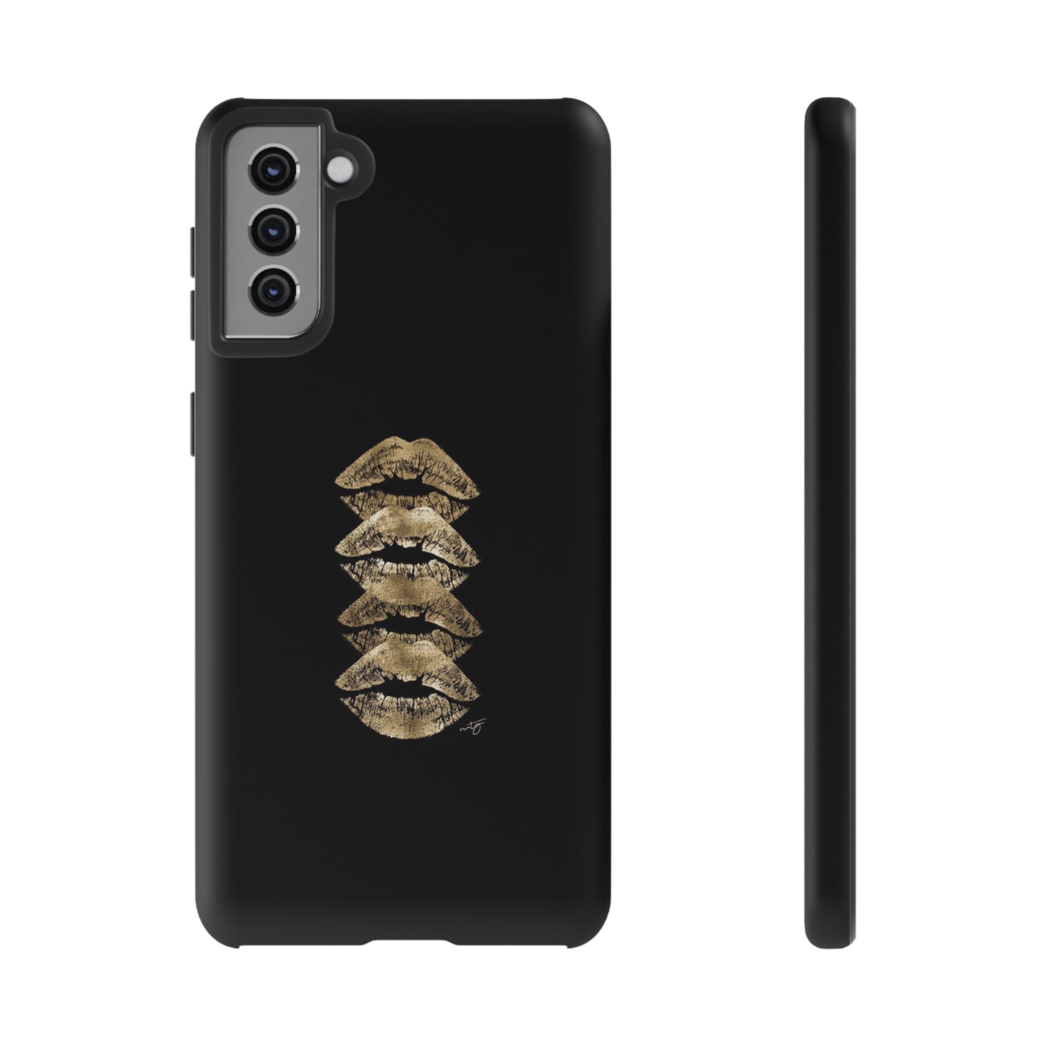 Golden Lipstick Phone Case
