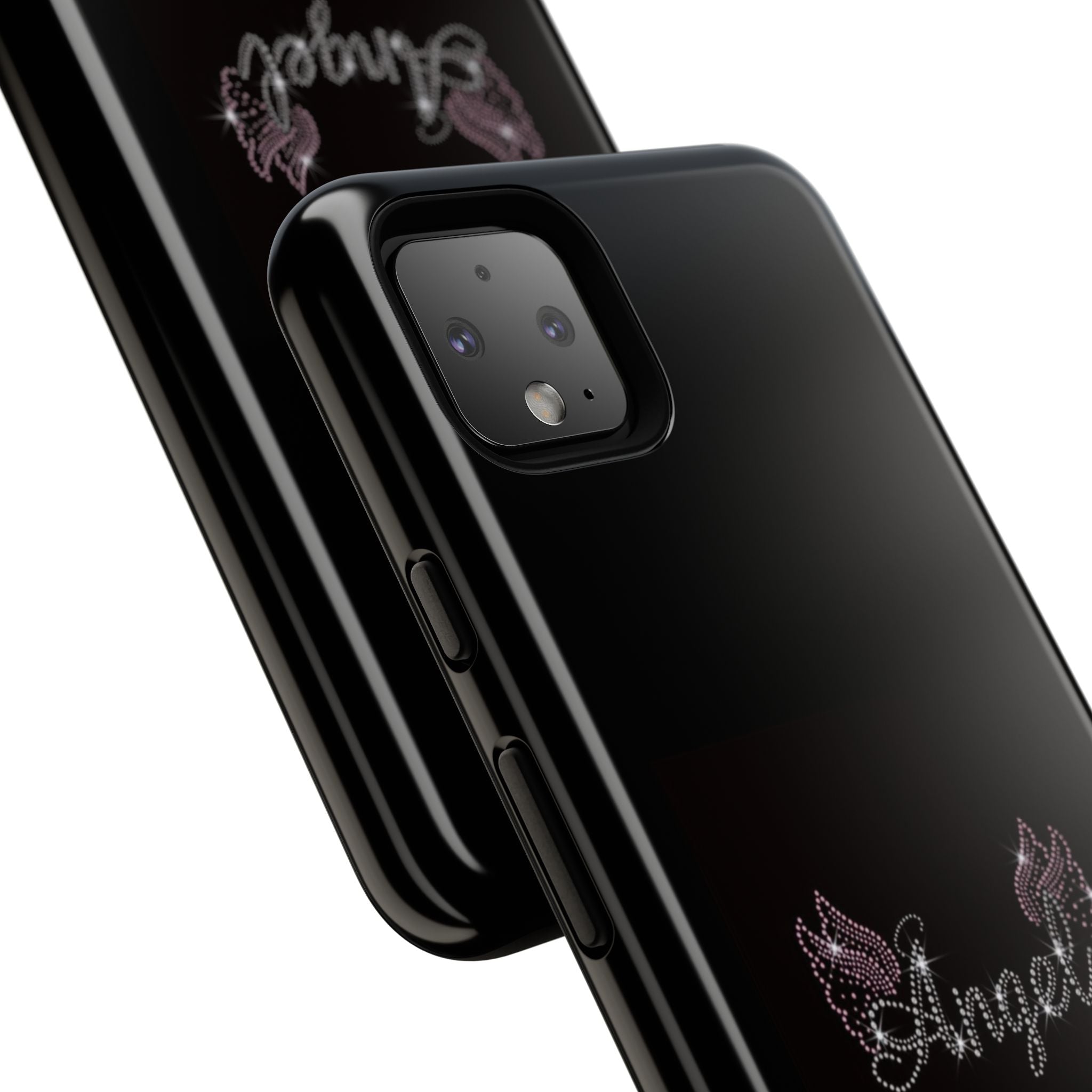 Glitter Angel Phone Case