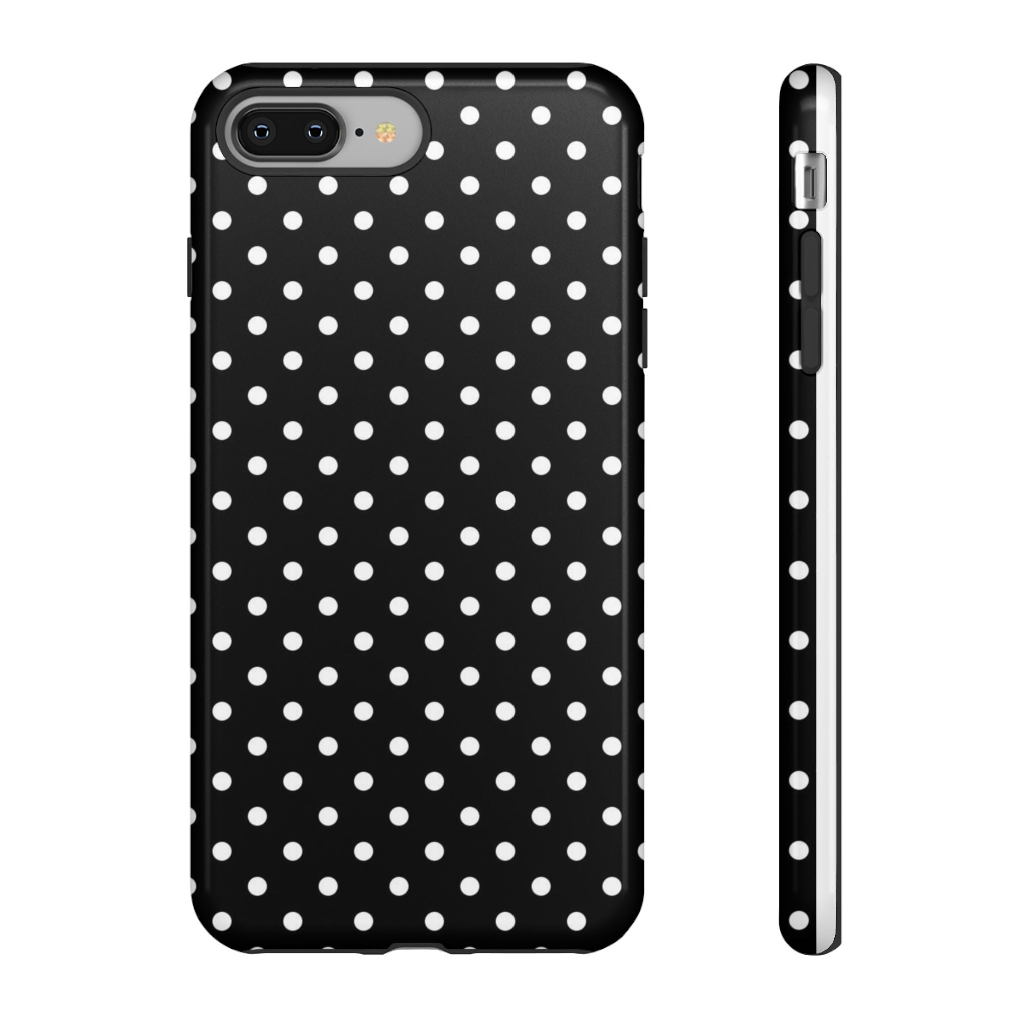 Black Polka Dot Phone Case
