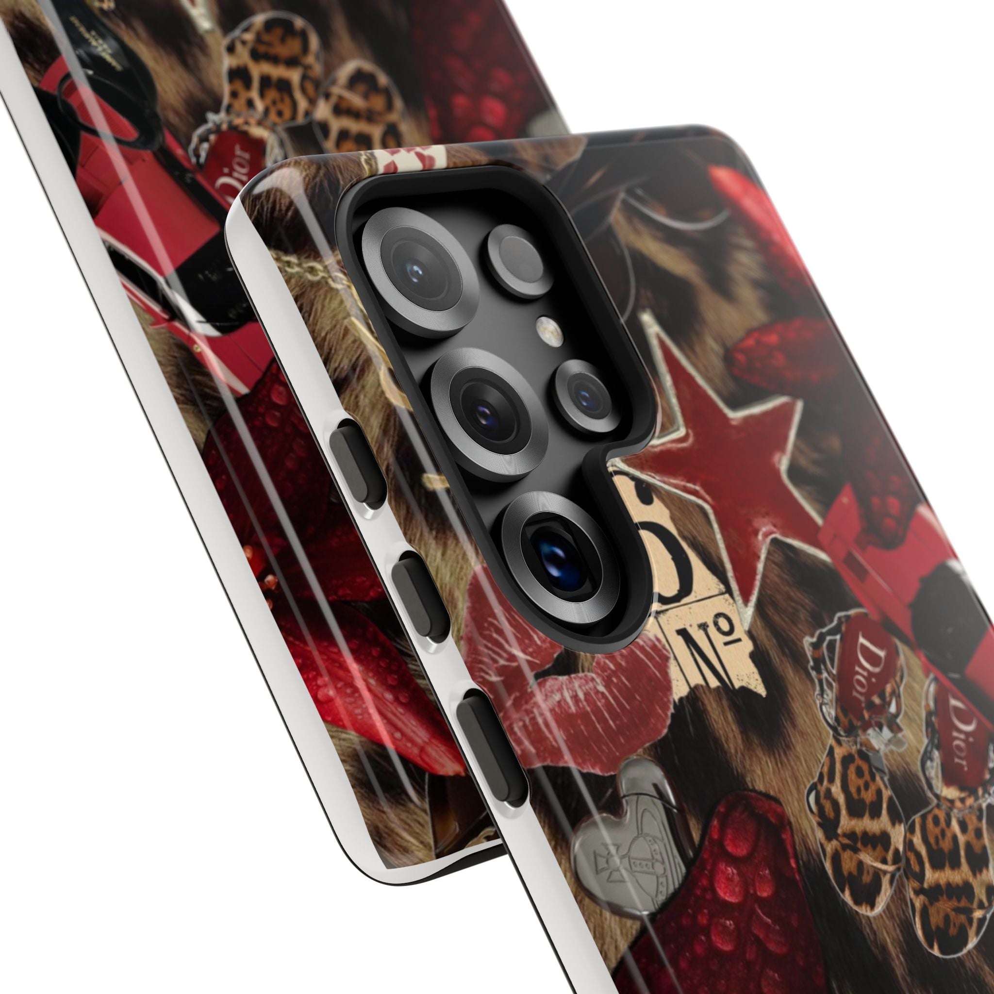 Cheetah Red Phone Case