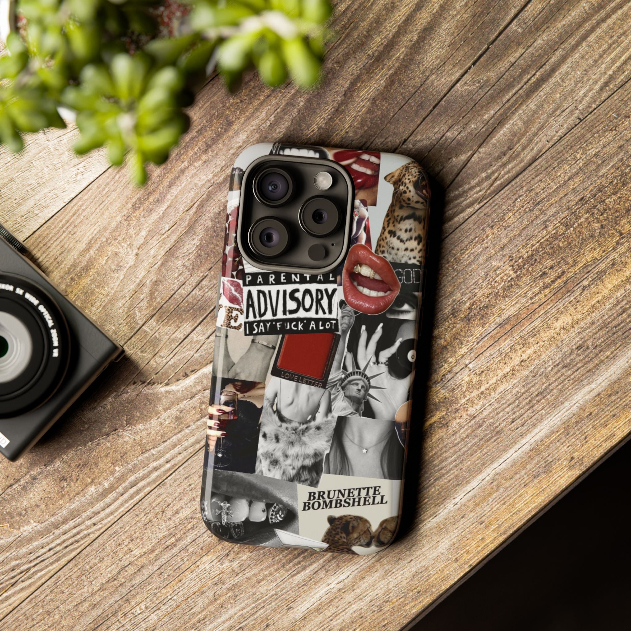 Brunette Bombshell Phone Case