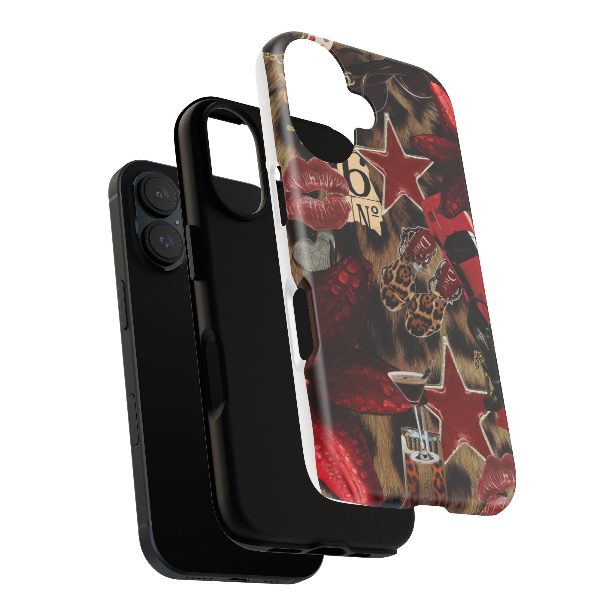 Cheetah Red Phone Case