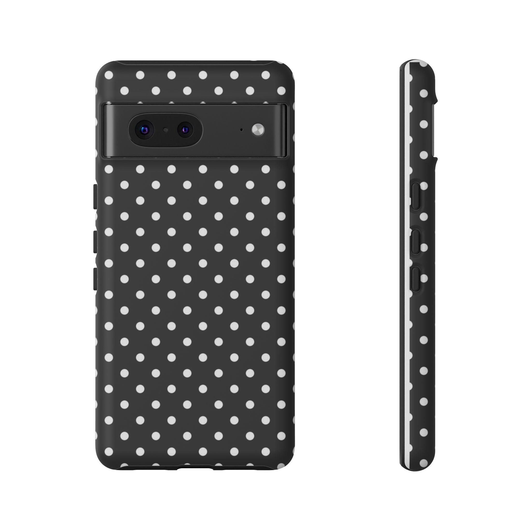 Black Polka Dot Phone Case