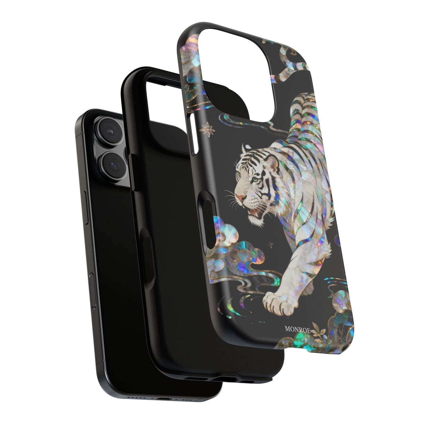 Iridescent White Tiger Tough Case