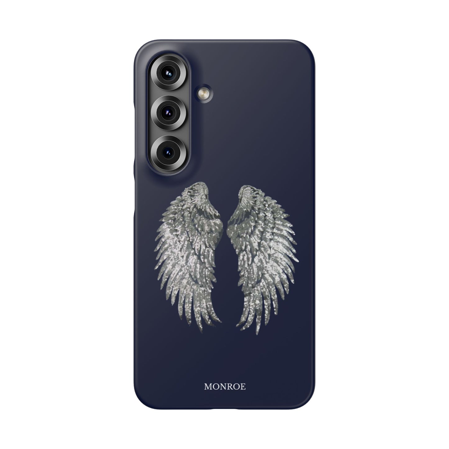 Navy Angel Wings Case