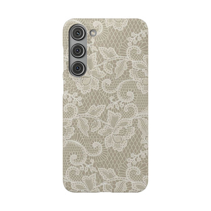 Vintage Beige Lace Case