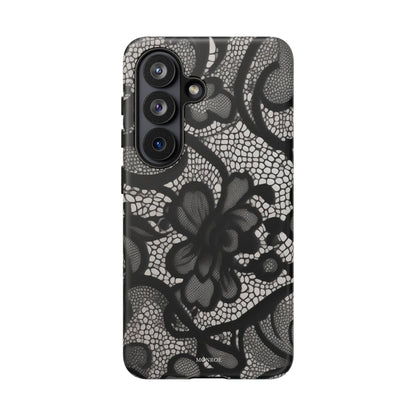 Black Floral Vintage Case
