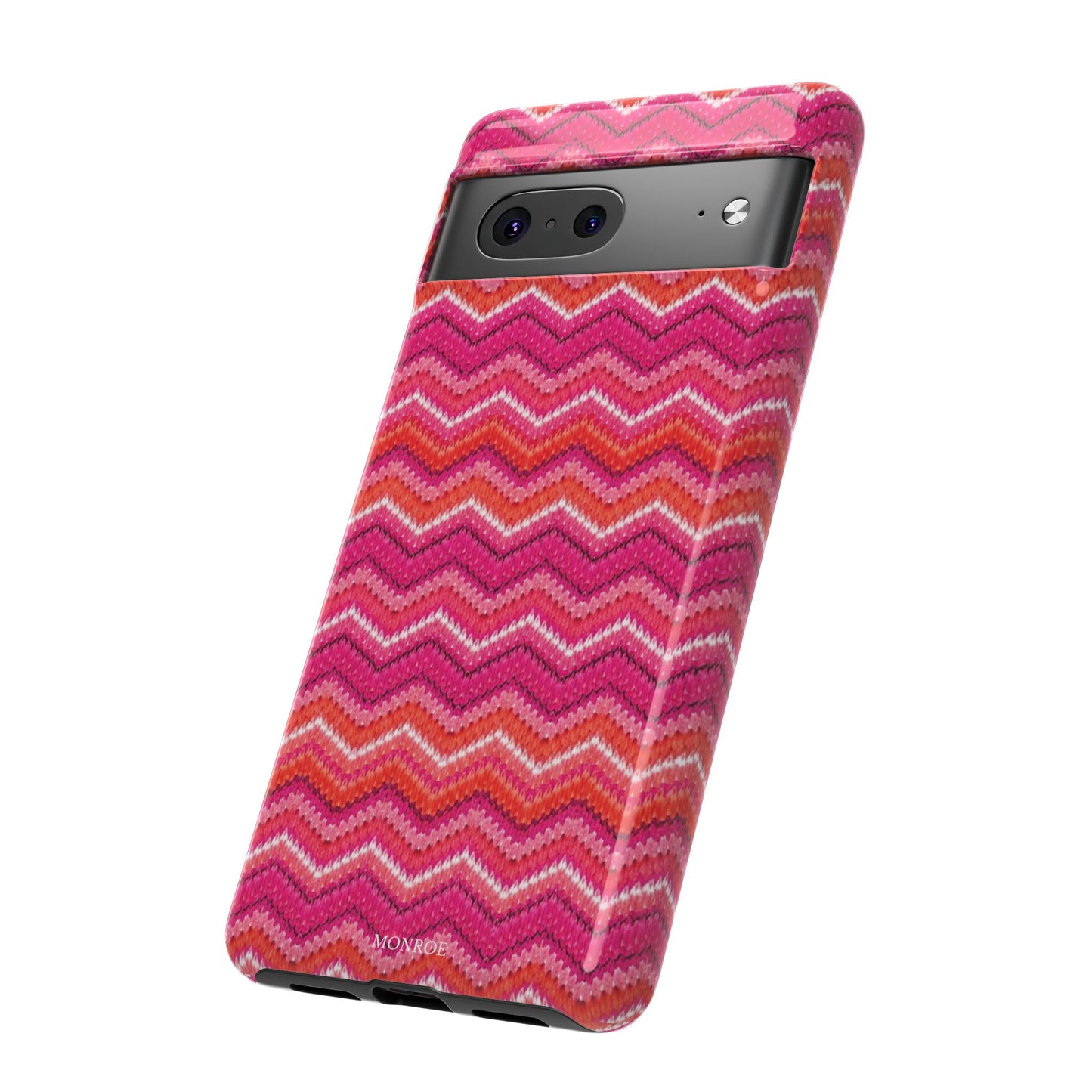 Pink Zigzag Tough Case