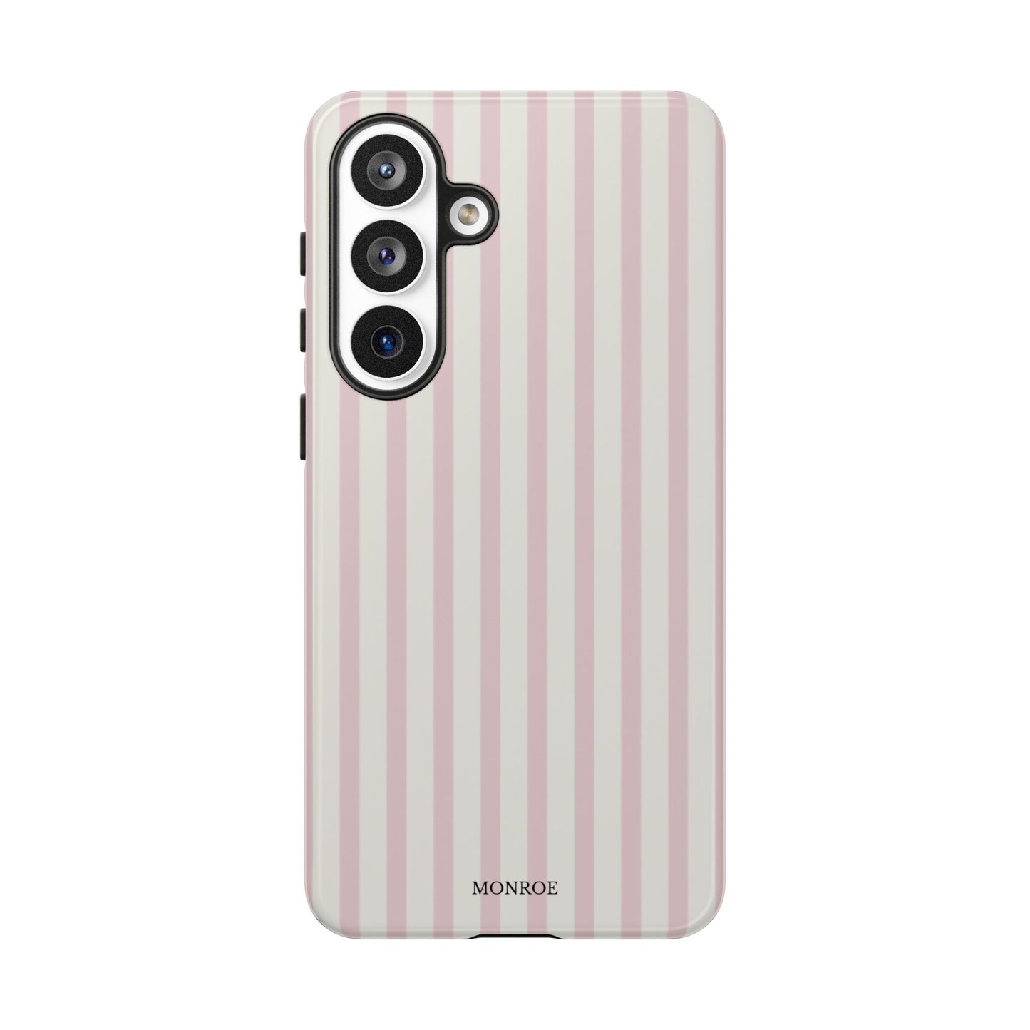 Light Pink Stripe Tough Phone Case