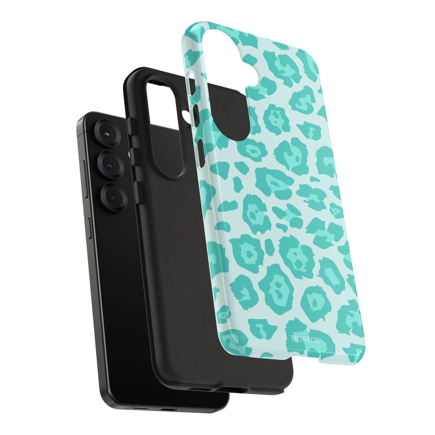 Teal Leopard Tough Case