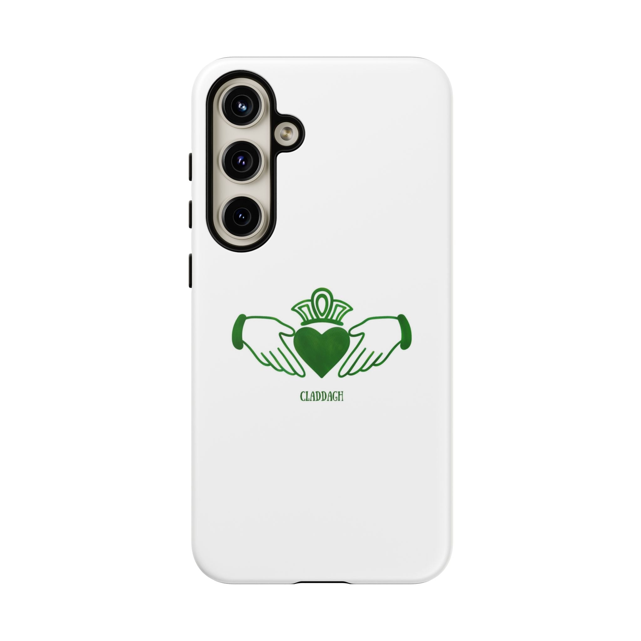 Irish Claddagh Symbol Green Tough Case