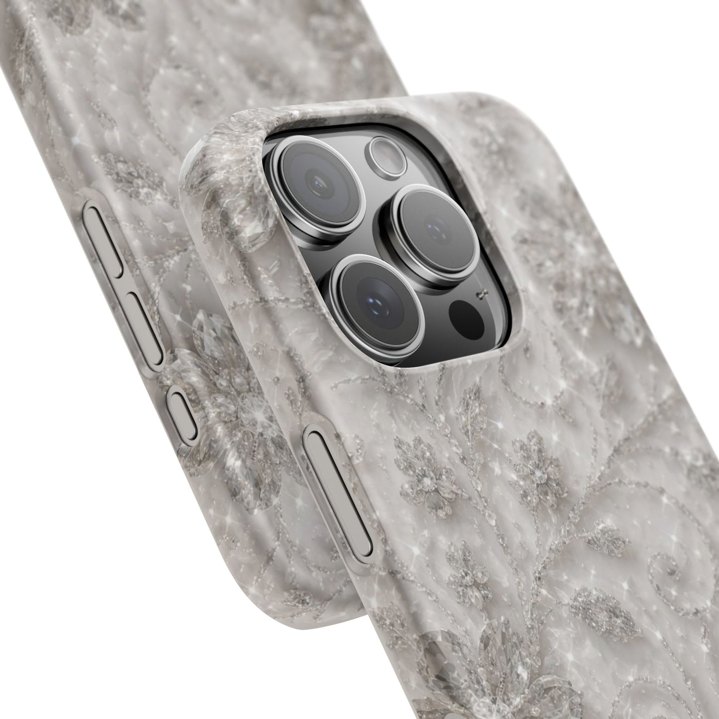 Glittery Floral Case