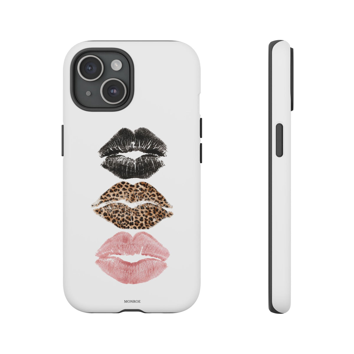 Leopard Glam Lip Tough Case